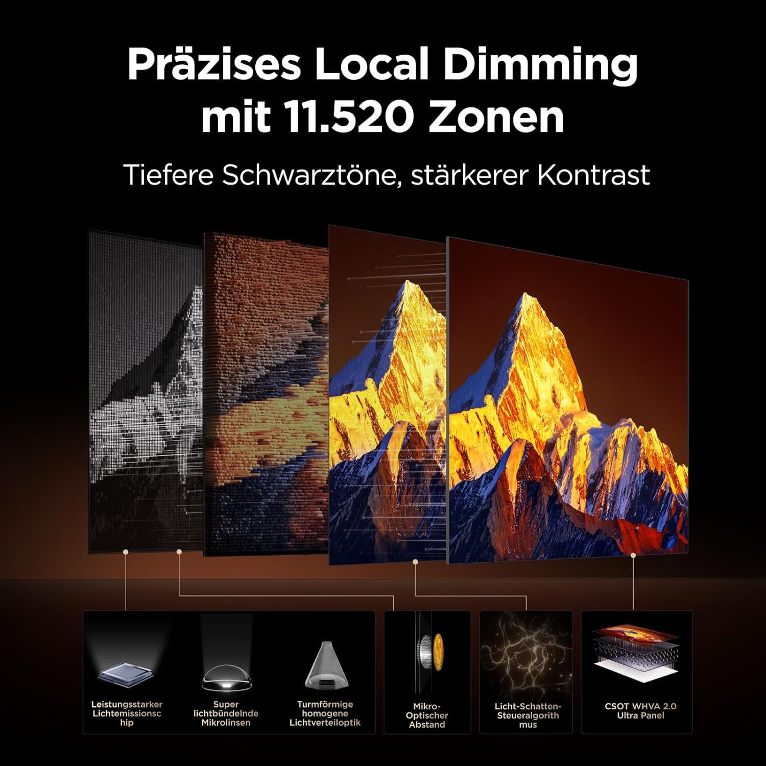 TCL LED-Fernseher »75X11L« 189 cm/75 ″ IMAX Enhanced, Filmmaker Mode,,  Apple Airplay 2