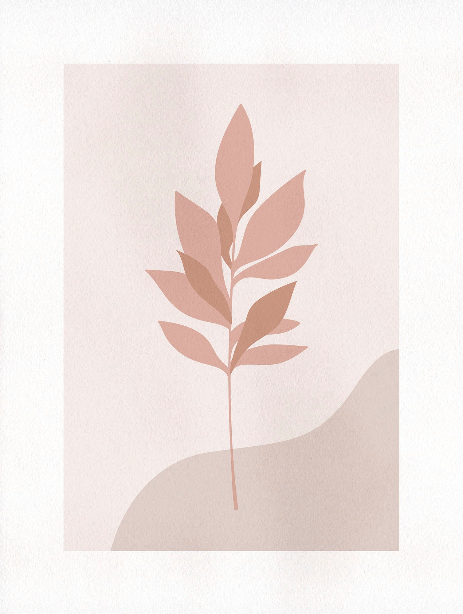 Wandbild »Pink Desert«, (1 St.), Deutsches Premium-Poster Fotopapier mit seidenmatter...