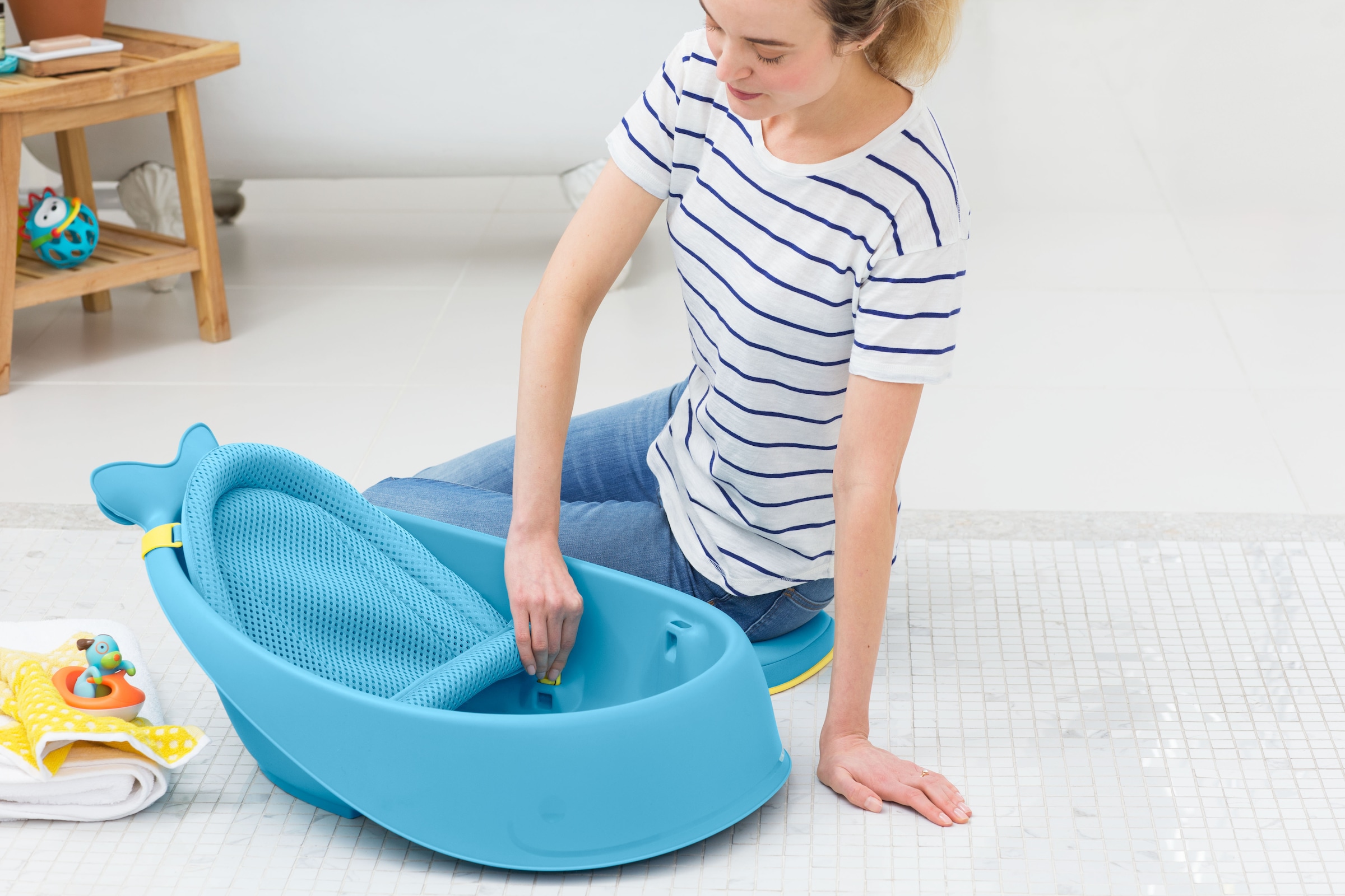 Skip Hop Babybadewanne »Moby, blau«