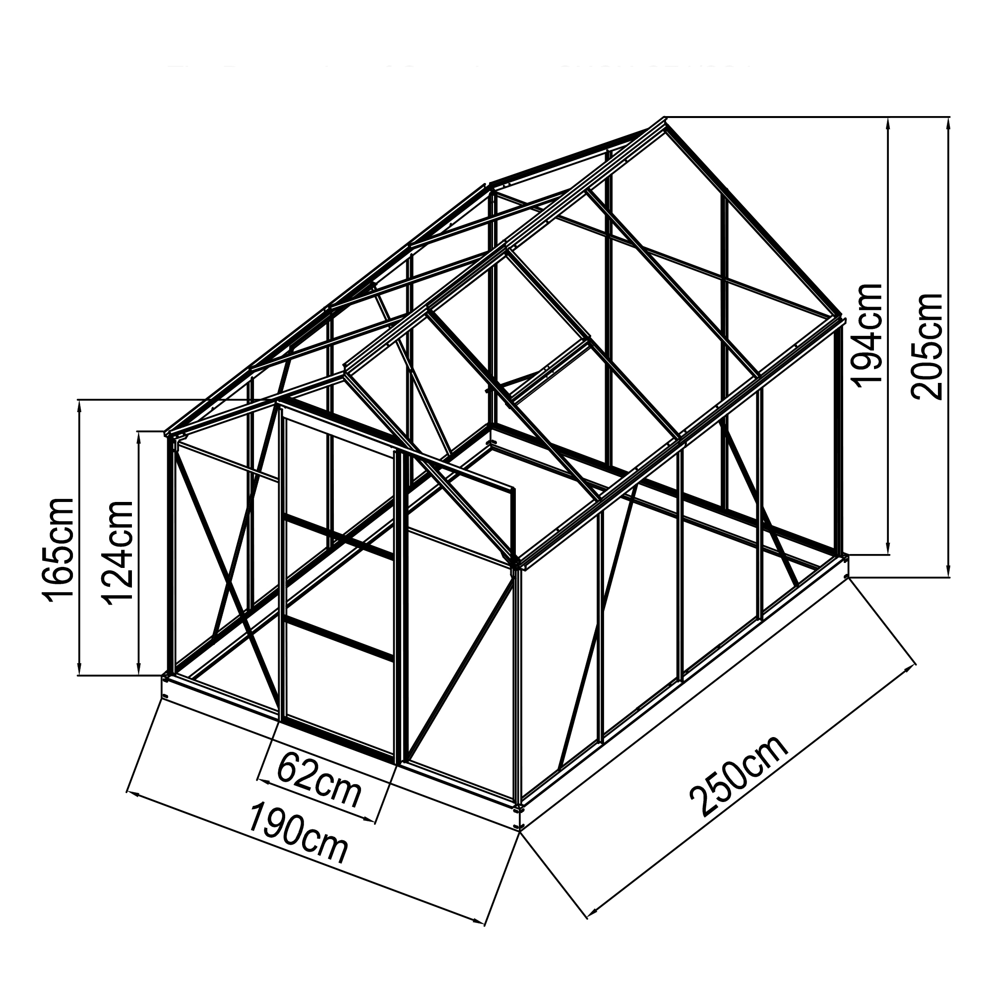 KONIFERA Gewächshaus »Florenz«