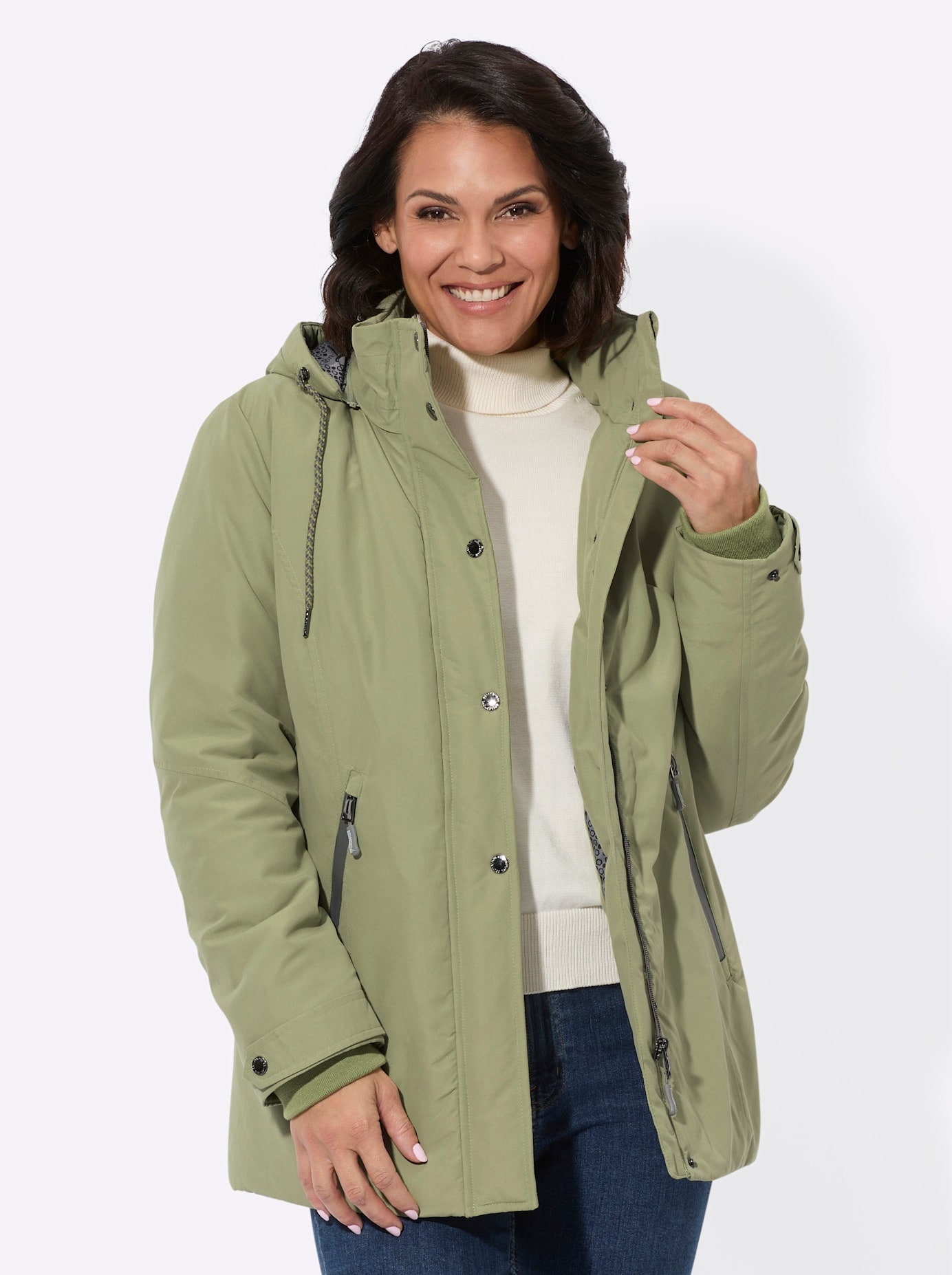 Casual Looks Funktionsjacke, mit Kapuze