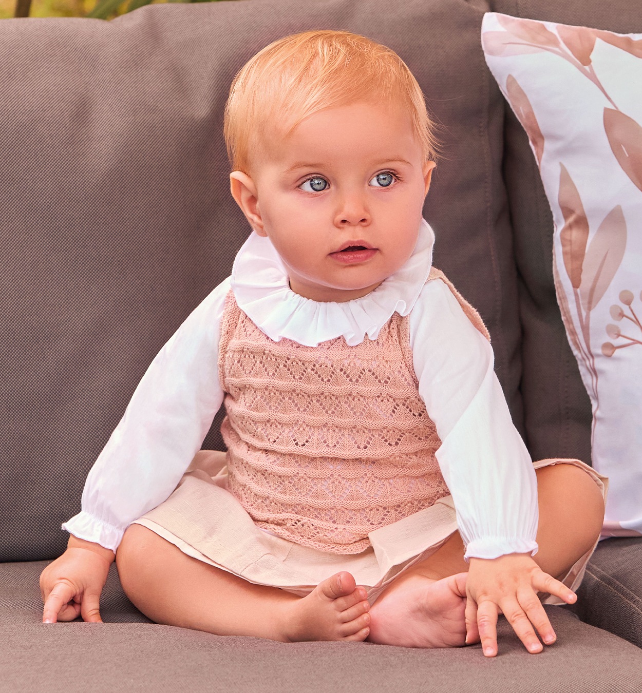 Minibanda Hemdbluse »BABY GIRL LONG SLEEVE SHIRT«