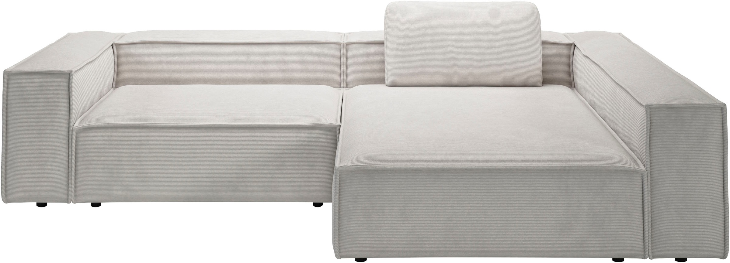 Places of Style Ecksofa »Watertown, moderne XXL L-Form, 306 cm breit«, Komfortabel mit tiefer Sitzfläche – ideal für große Wohnräume