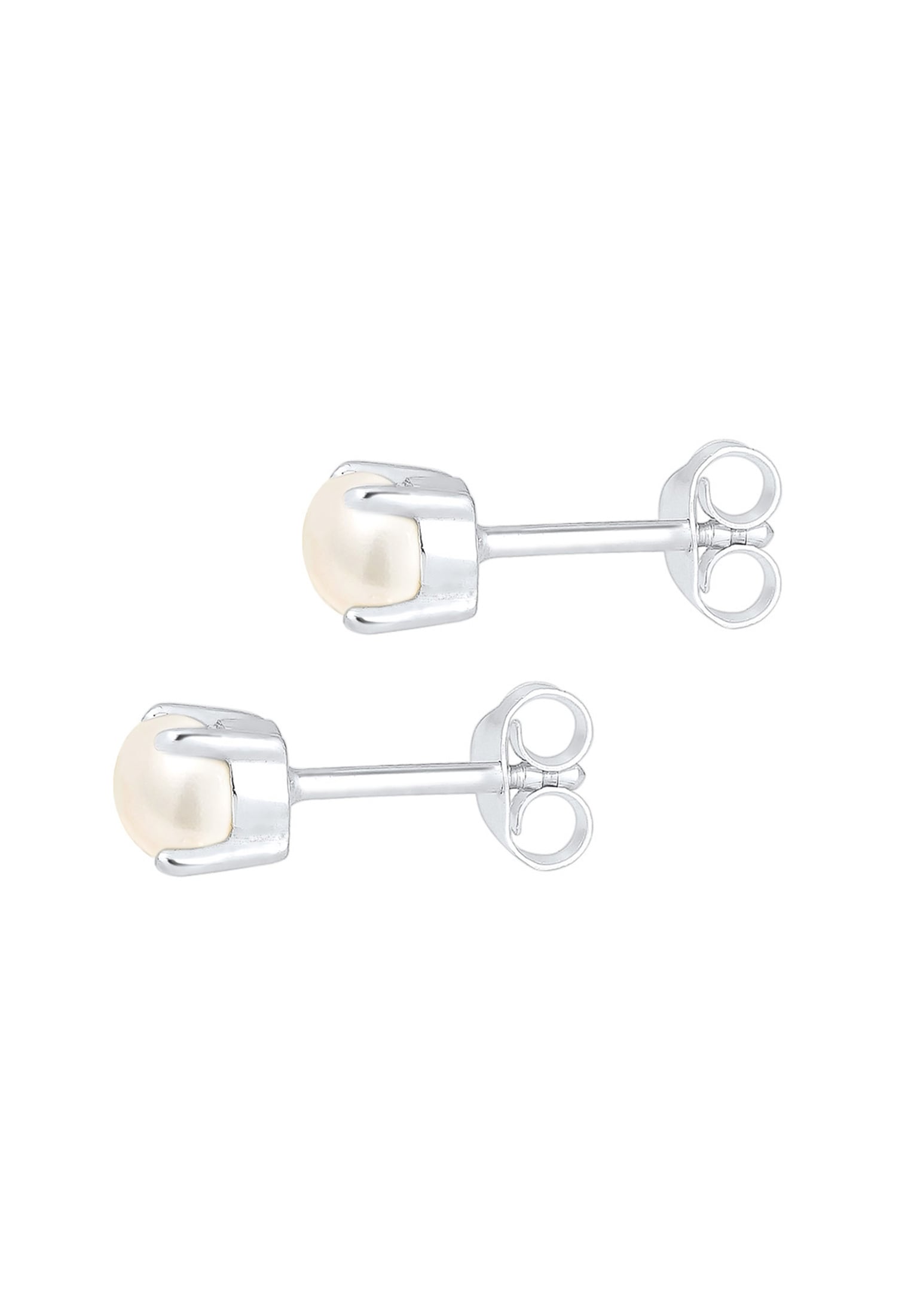 Elli Paar Ohrstecker »Ohrringe Süsswasserzuchtperle Klassic 925 Silber«