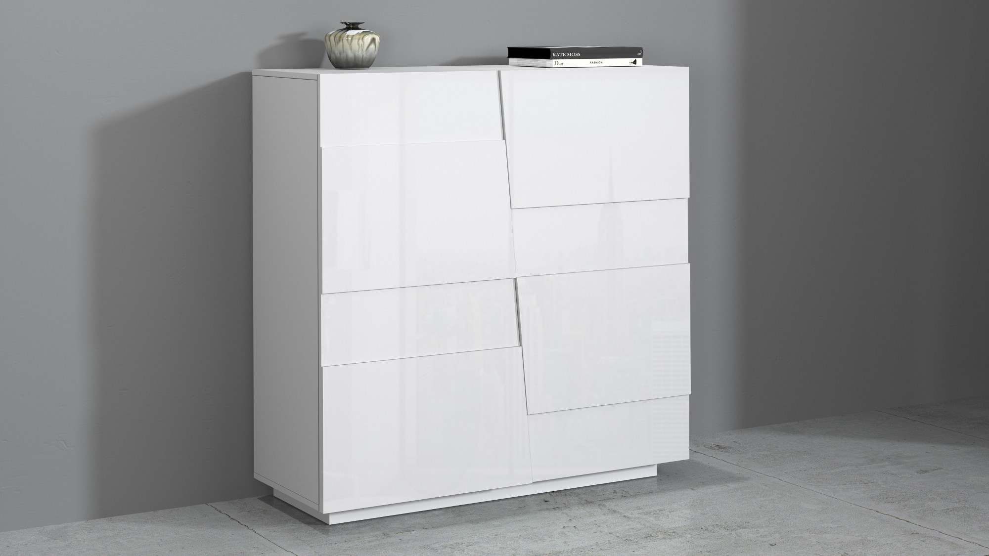 Home affaire Highboard »Pongo« 1 Stk. tlg.