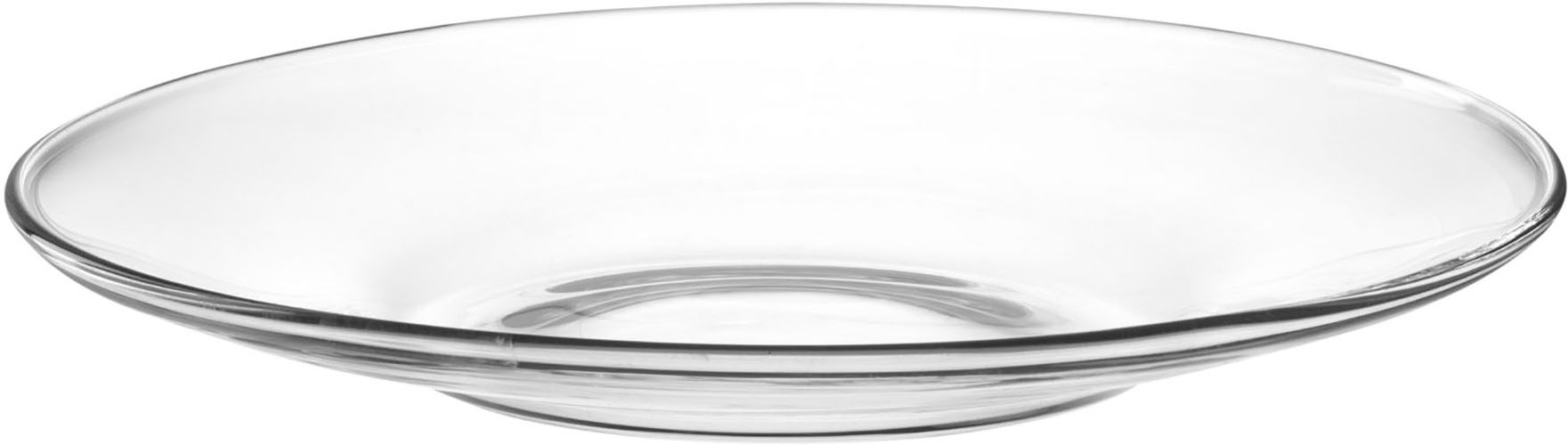 LEONARDO Untertasse »Tè per te«, (Set, 6 St.), Glas, Ø 15 cm