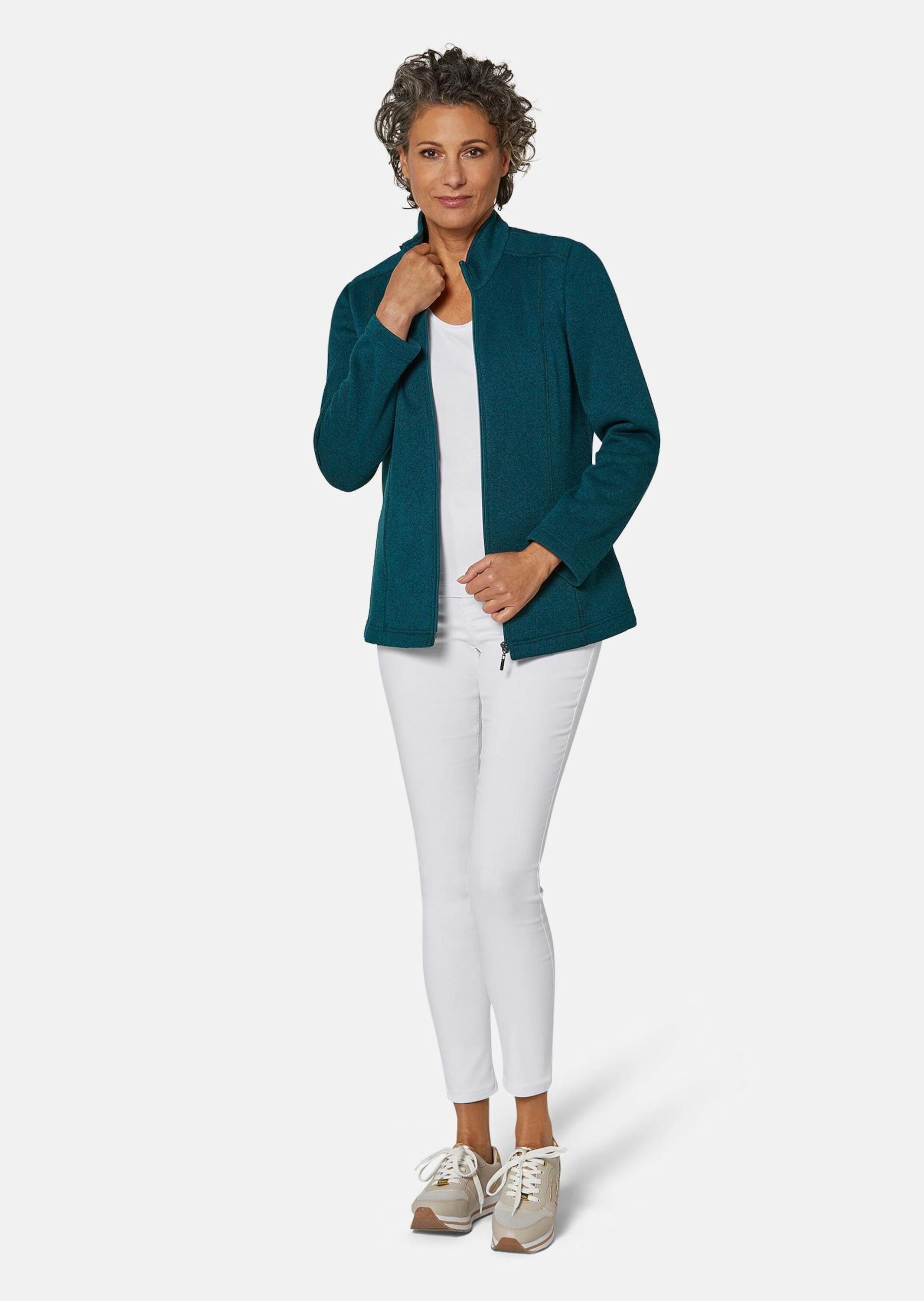 GOLDNER Fleecejacke »Kuschelweiche Strickfleece-Jacke«