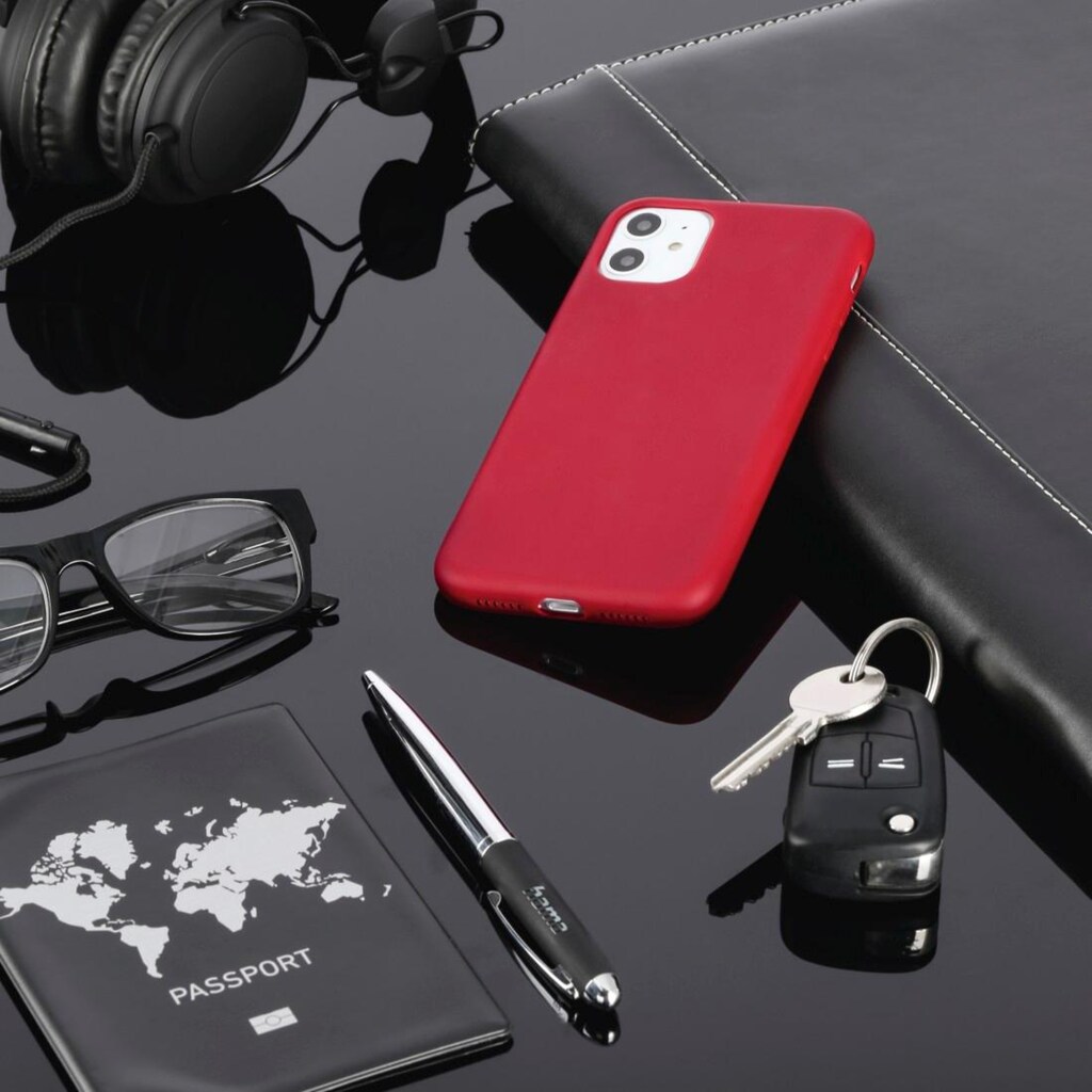 Hama Smartphone-Hülle »Cover "Finest Feel" für Apple iPhone 6, 6s, 7, 8, SE 2020«