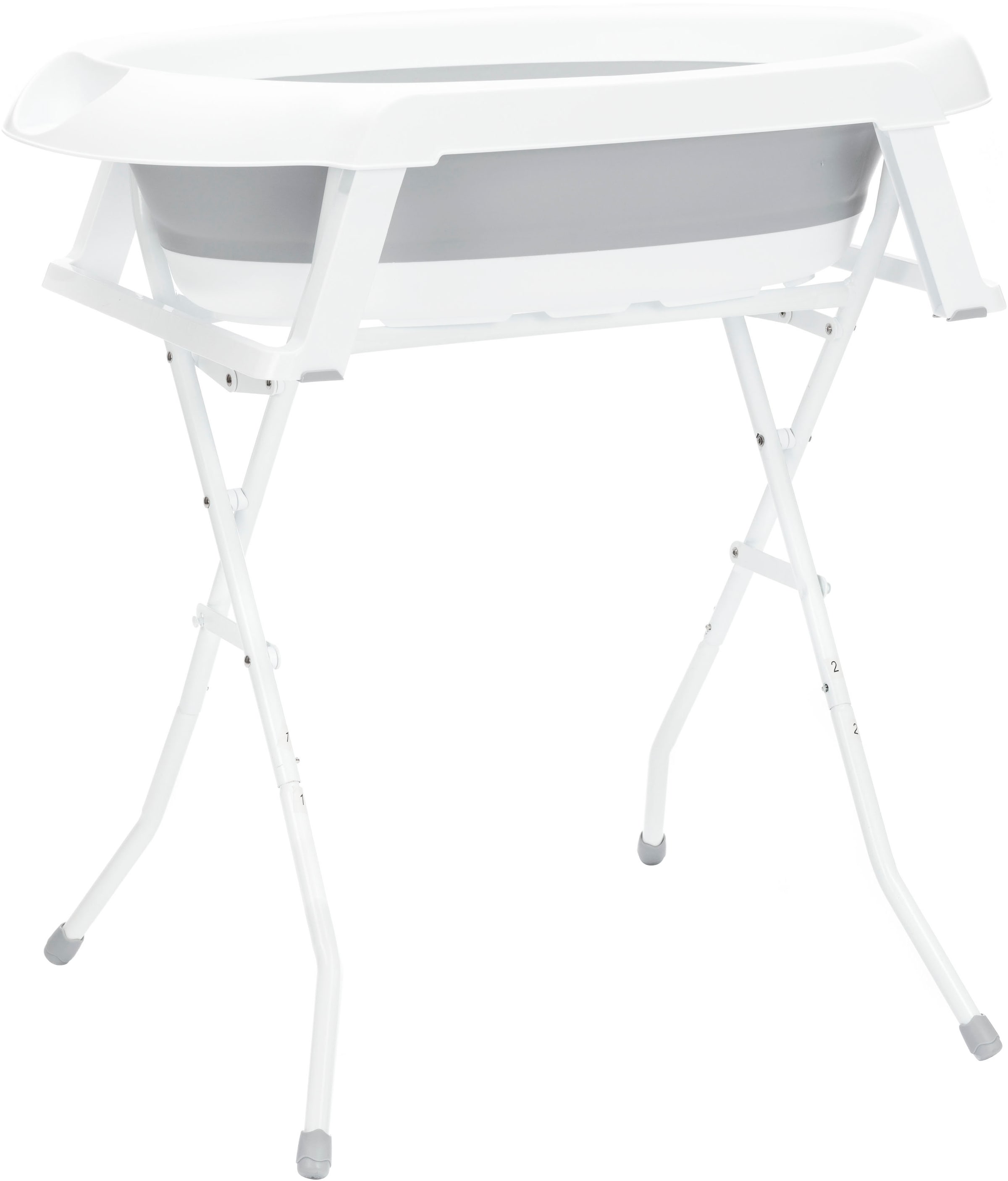 Fillikid Badewanne "Faltbadewanne Stand" Höhe 82 cm Ablaufschlauch  zusammenfaltbar