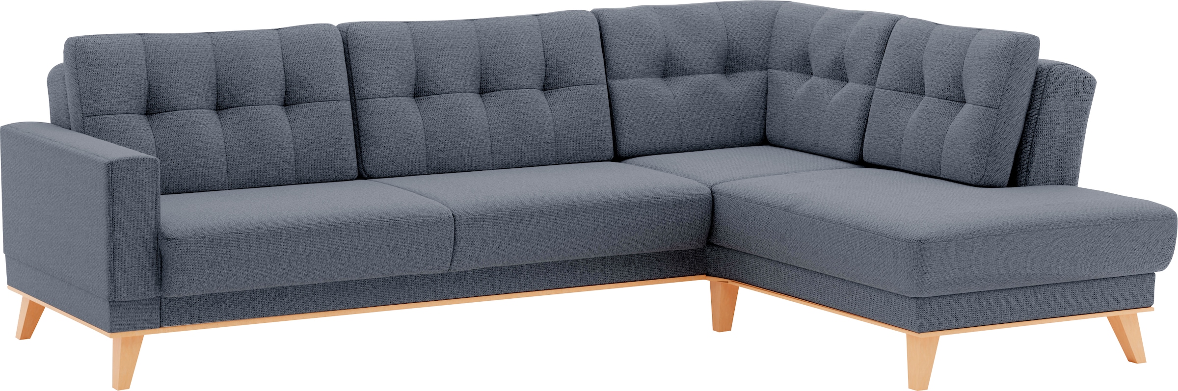 sit&more Ecksofa »Lavida L-Form«, wahlweise mit Kippfunktion und Bettkasten