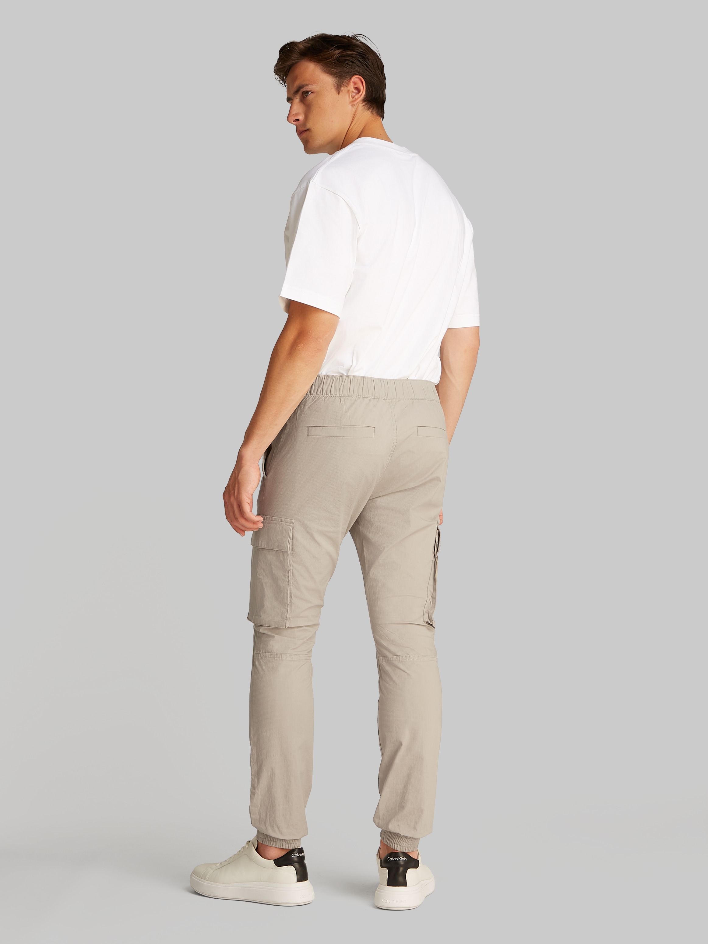 Calvin Klein Jeans Cargohose »SKINNY CARGO«, mit Logopatch