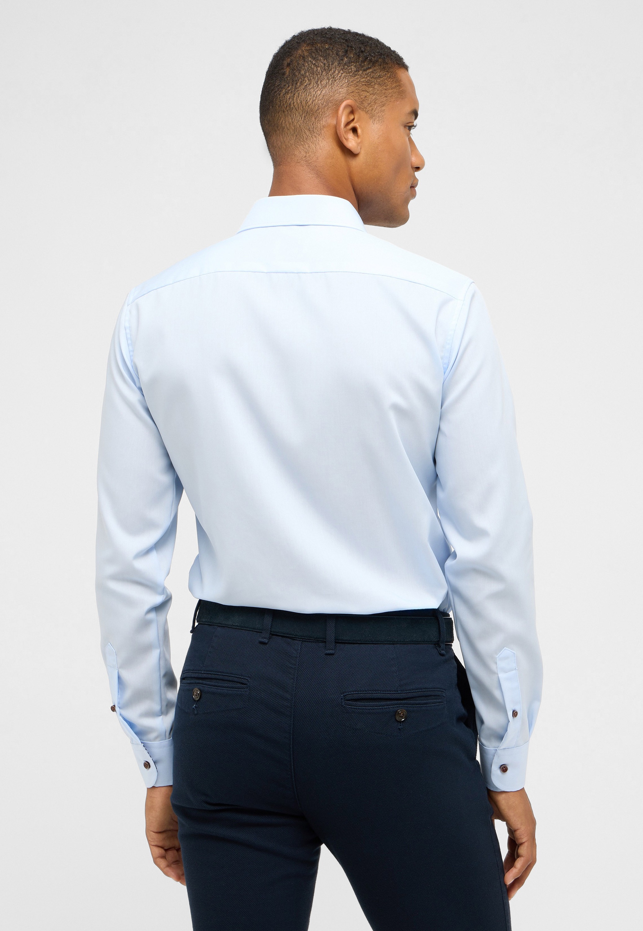Eterna Langarmhemd »SLIM FIT«, NON IRON (bügelfrei)