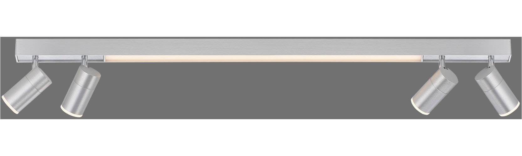 Neuhaus PURE LED Deckenleuchte »PURE Lines Spot« LED-Board 1 Stk. warmweiß - kaltweiß Spots dreh- & schwenkbar, CCT, dimmbar per Fernbedienung