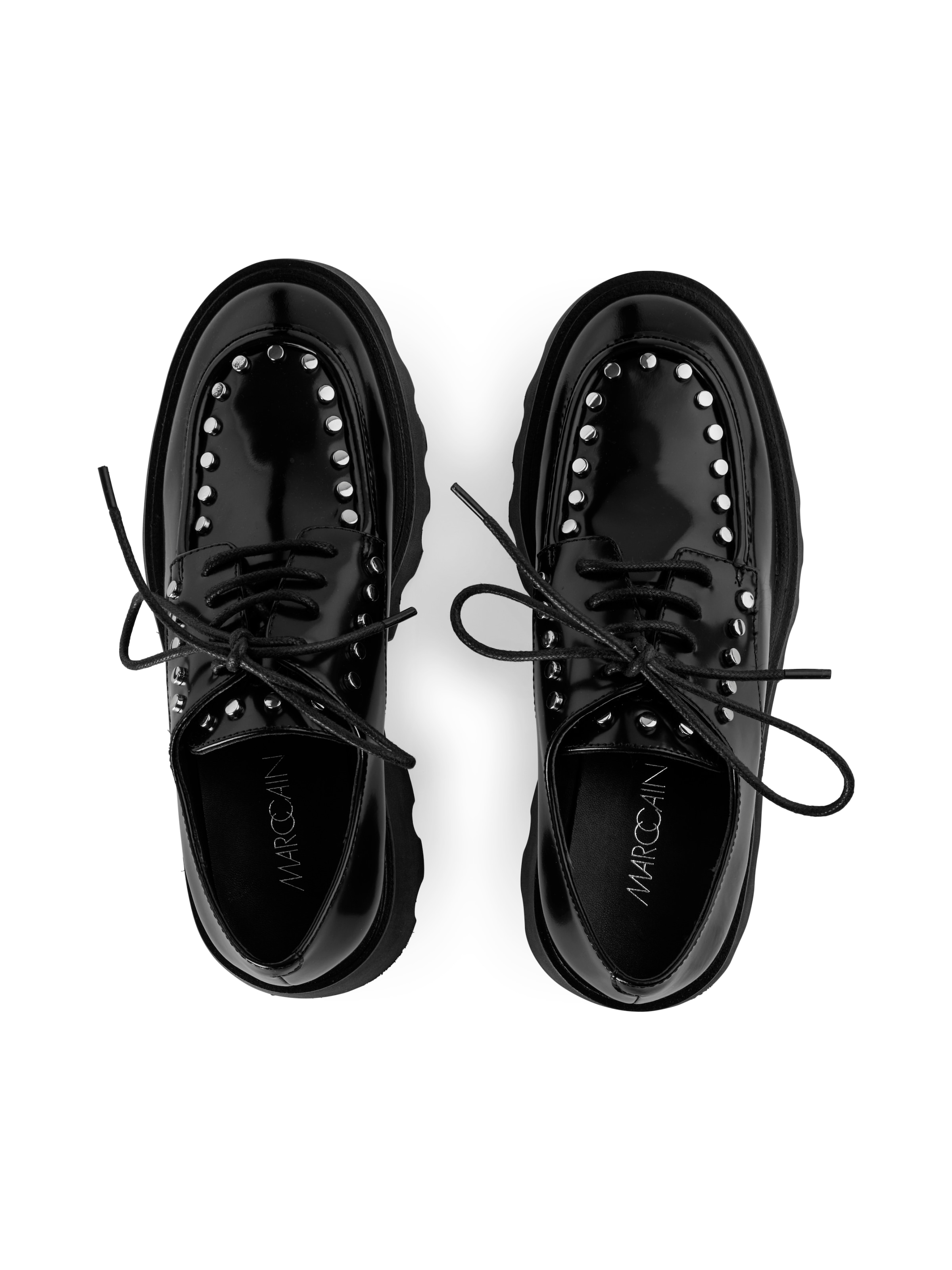 Marc Cain Schnürschuh »Sports Check It Up!«, Chunky Sneaker, Mokassin, Schnürer mit Plateausohle