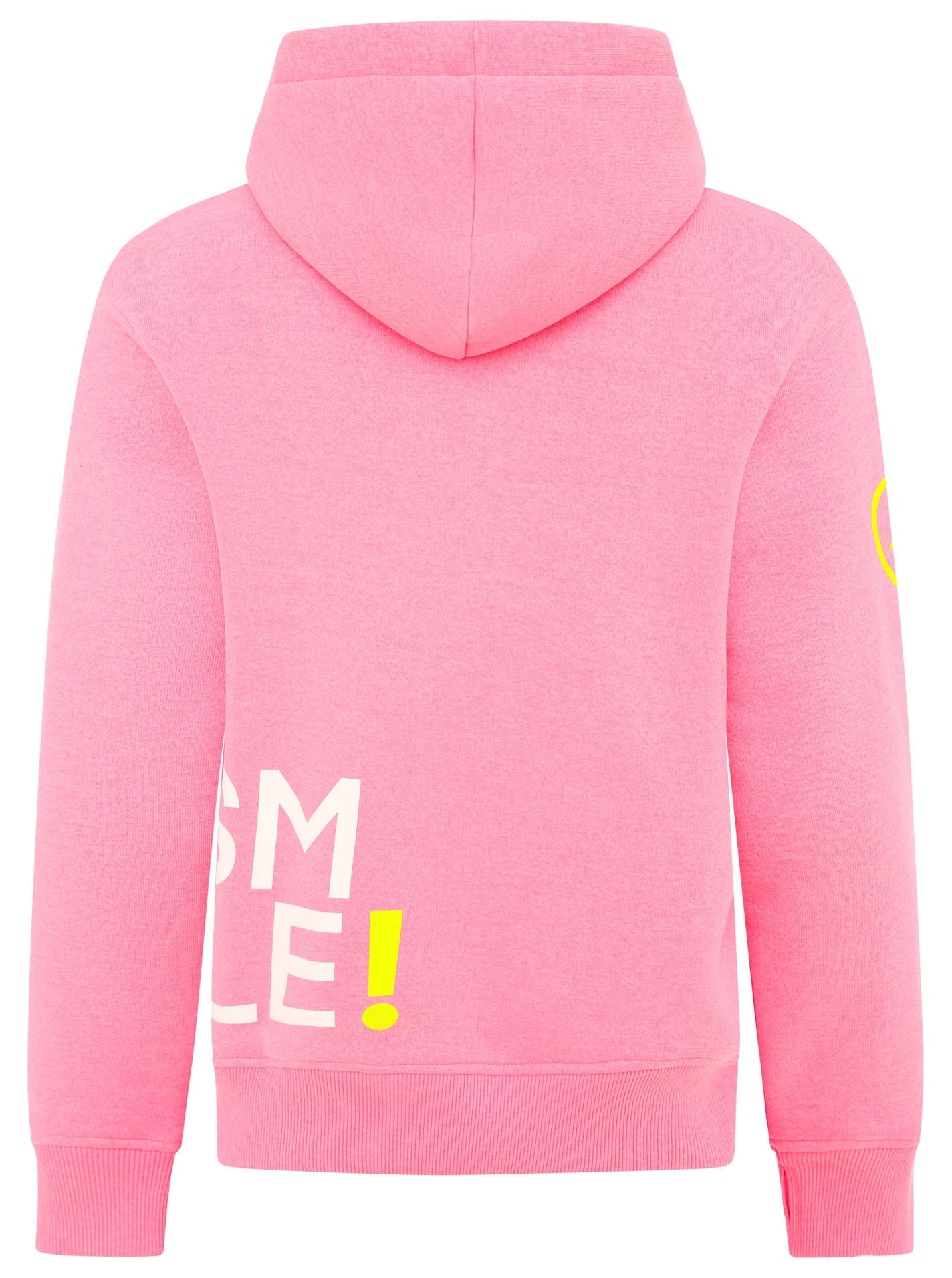 Zwillingsherz Hoodie »"Alissa"«, Langarm, Kapuze, Neon-Details, Kordelzug, Frontprint, Kängurutasche
