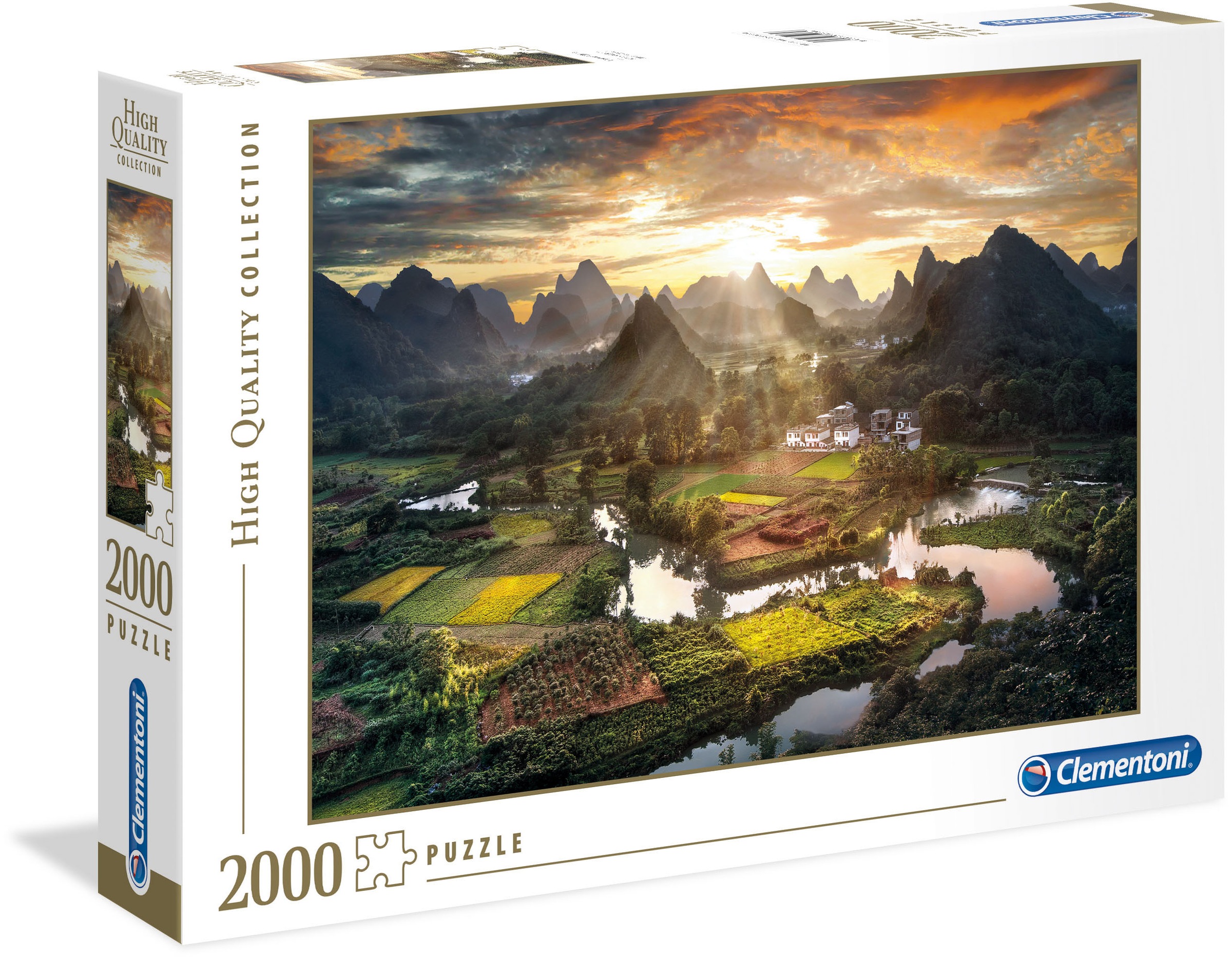 Clementoni® Puzzle »High Quality Collection - Tal in China«, Made in Europe