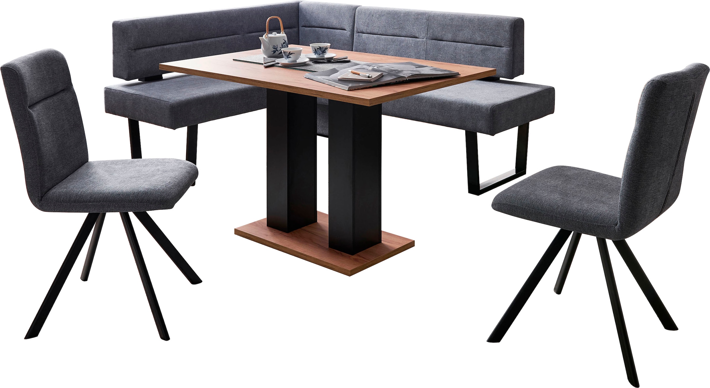 massivline&more Eckbankgruppe »Martina« 5 Stk. tlg. frei im Raum stellbar