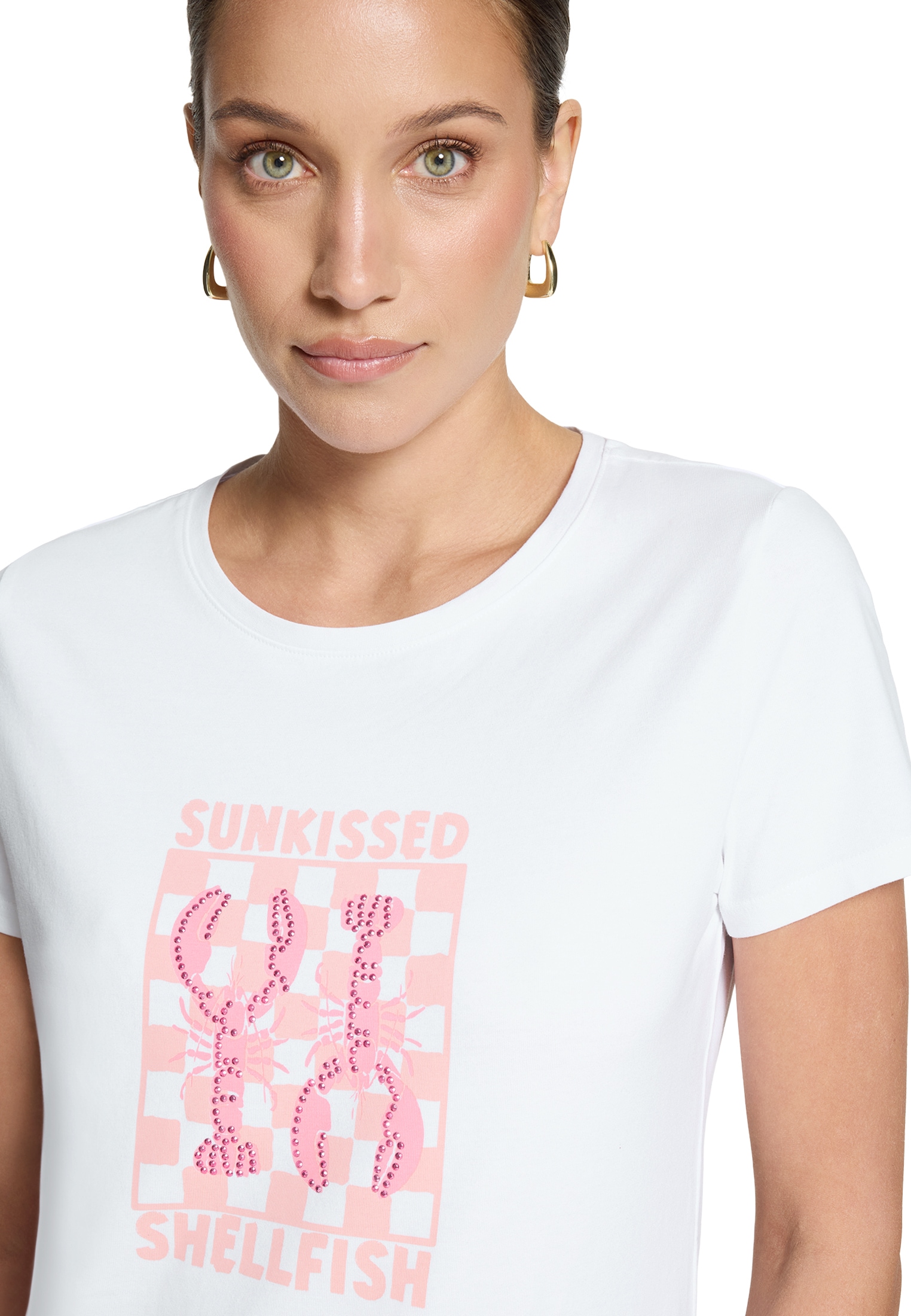Zero Print-Shirt »Printshirt mit Aufdruck«