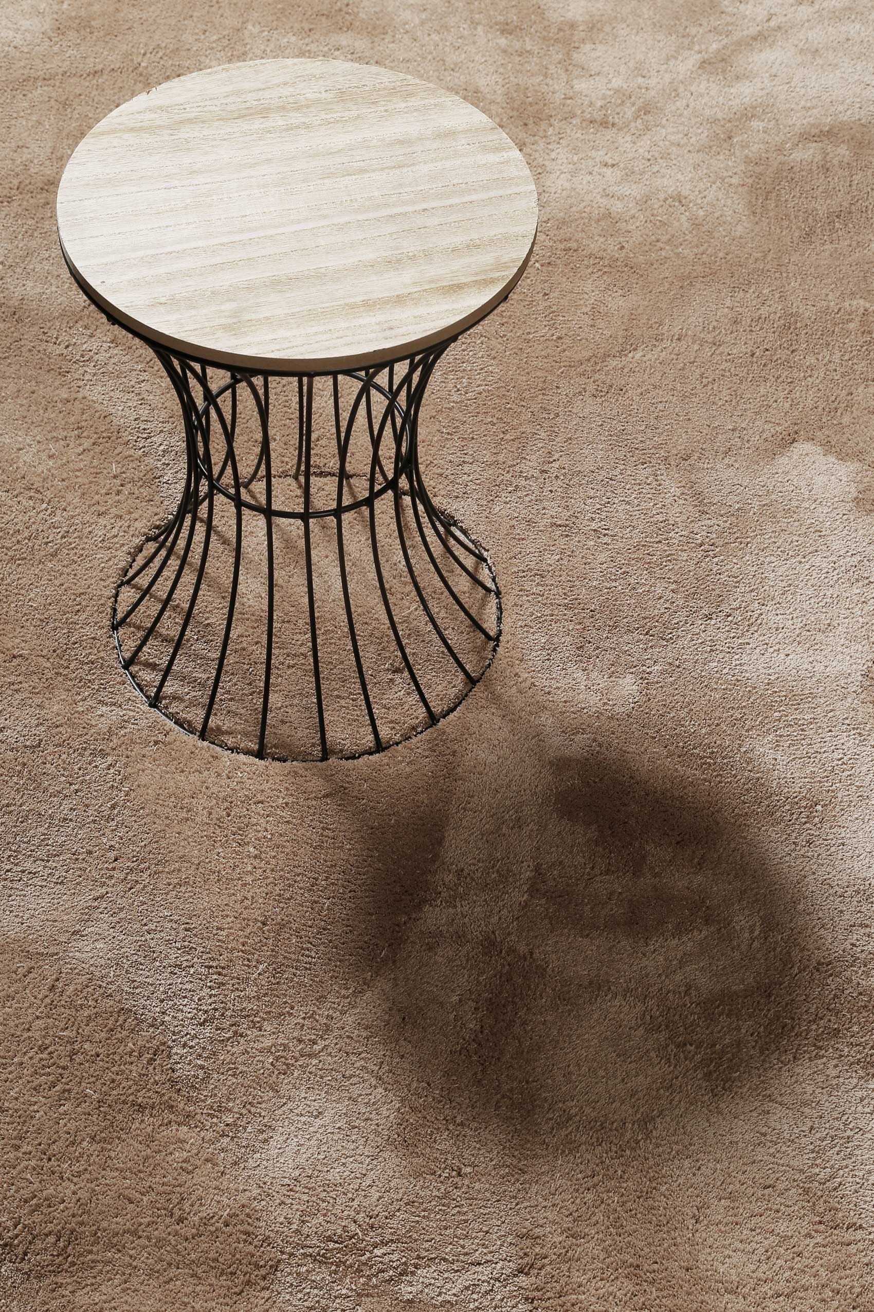 Homie Living Teppich »Sienna«, rechteckig, 20 mm Höhe, Hochflor, Microfaser, uni, weich & kuschelig, Wohnzimmer, Schlafzimmer