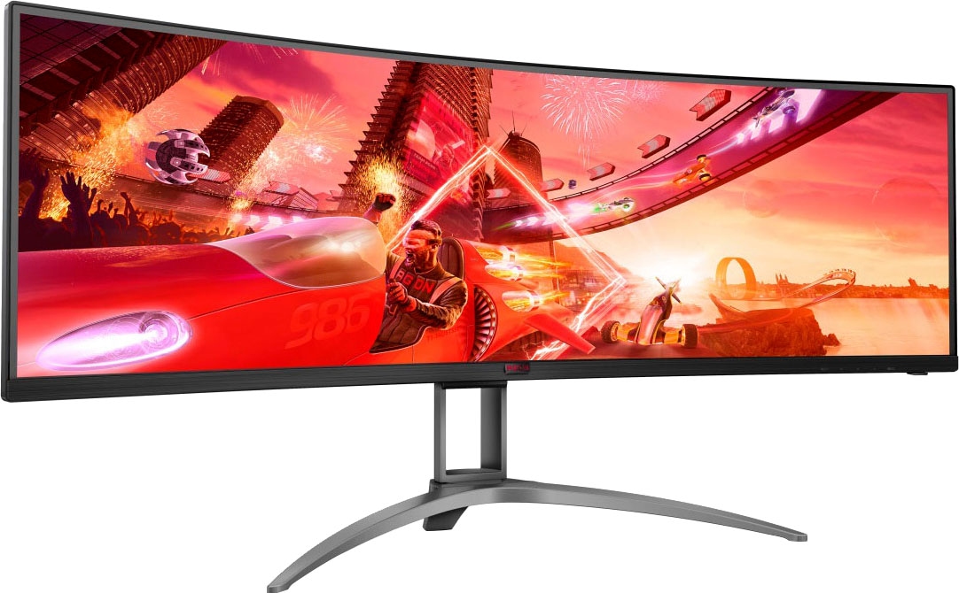 AOC Curved-Gaming-Monitor »AG493QCX«, 124 cm/49 Zoll, 3840 x 1080 px, Full HD, 1 ms Reaktionszeit, 144 Hz