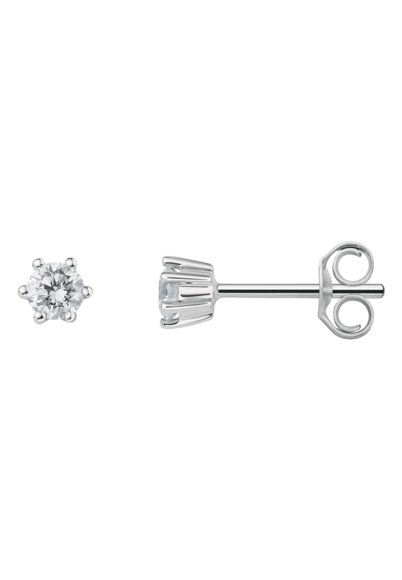 ONE ELEMENT Paar Ohrstecker »0.25 ct Diamant Brillant Ohrringe  Ohrstecker aus 585 Weißgold«