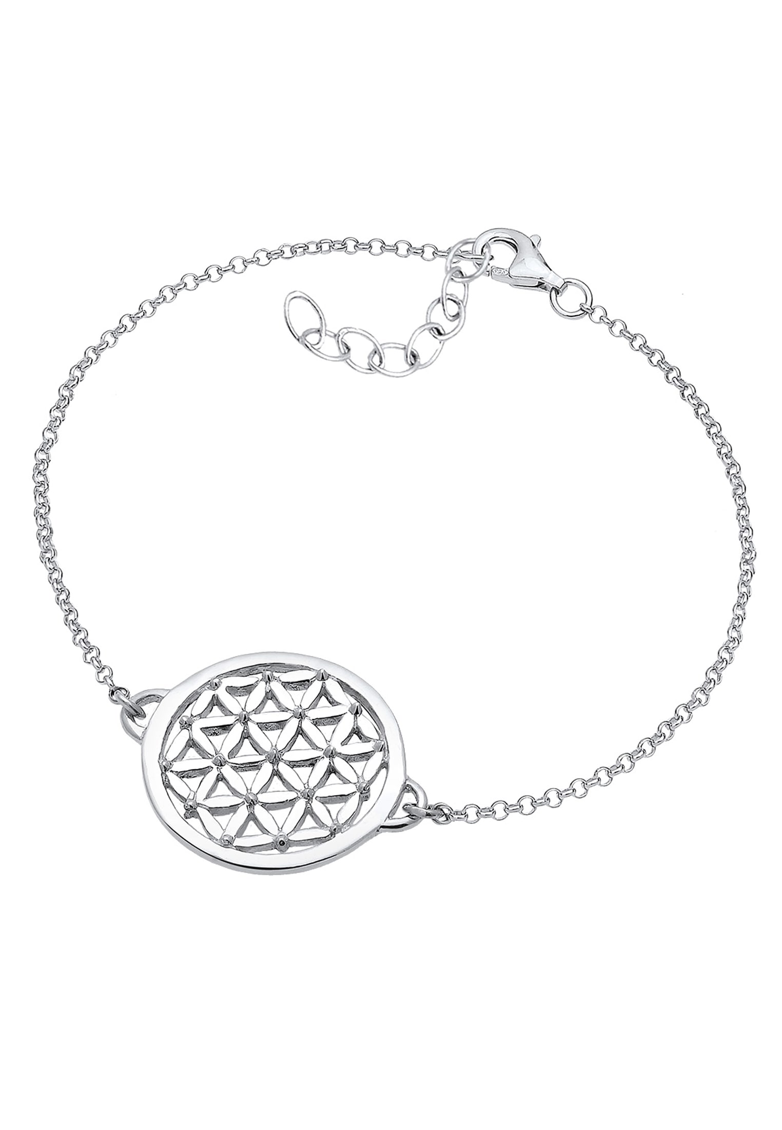 Elli Armkette »Armband Lebensblume 925 Sterling Silber«