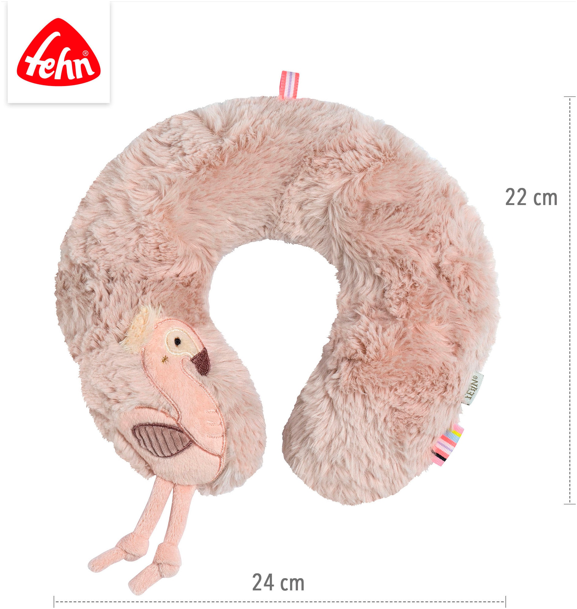 Fehn Nackenkissen »Lazy, Crazy & Pink, Flamingo«