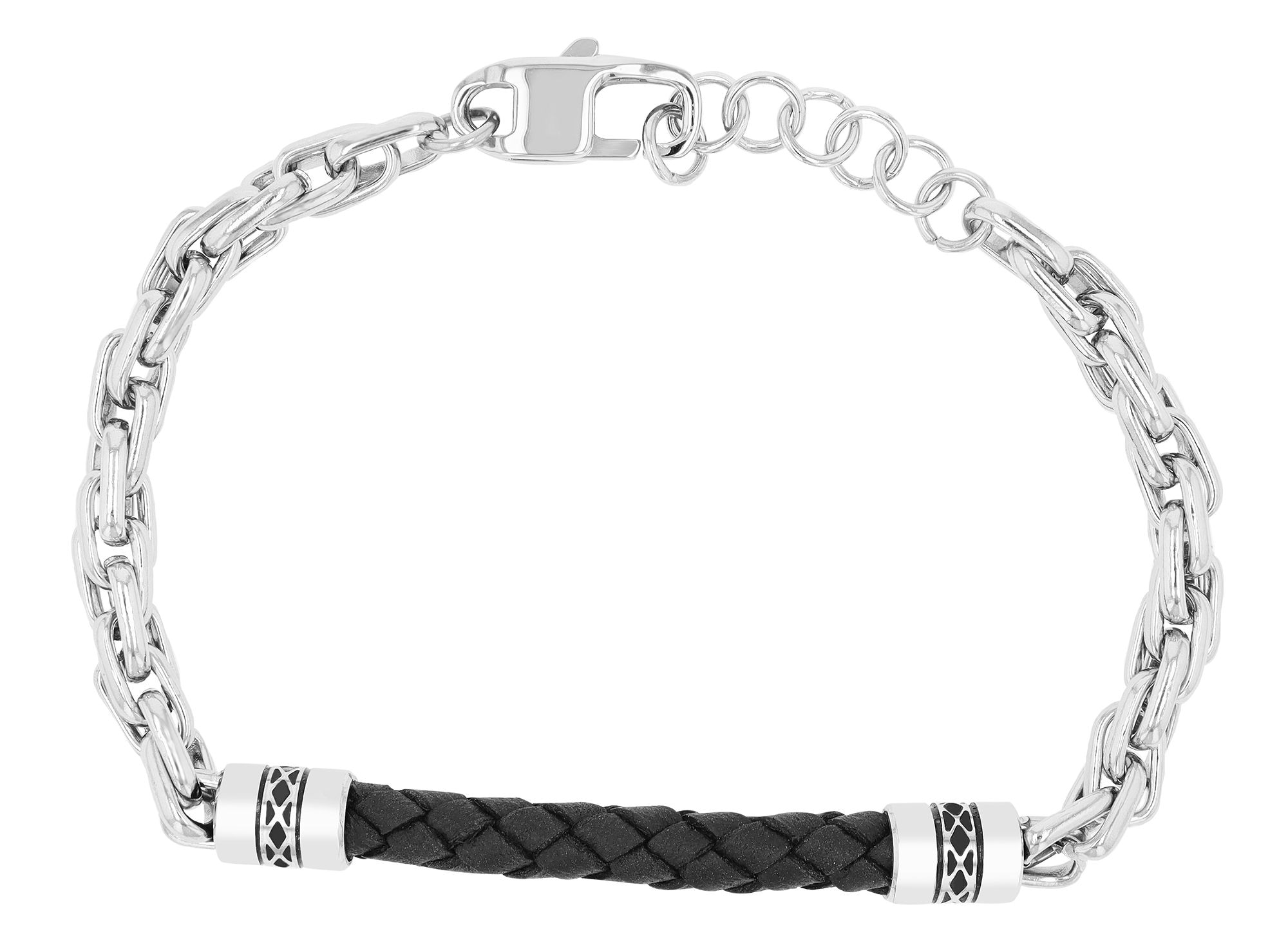 Adelia´s Armband »Herren Armband aus Edelstahl 21+3 cm«