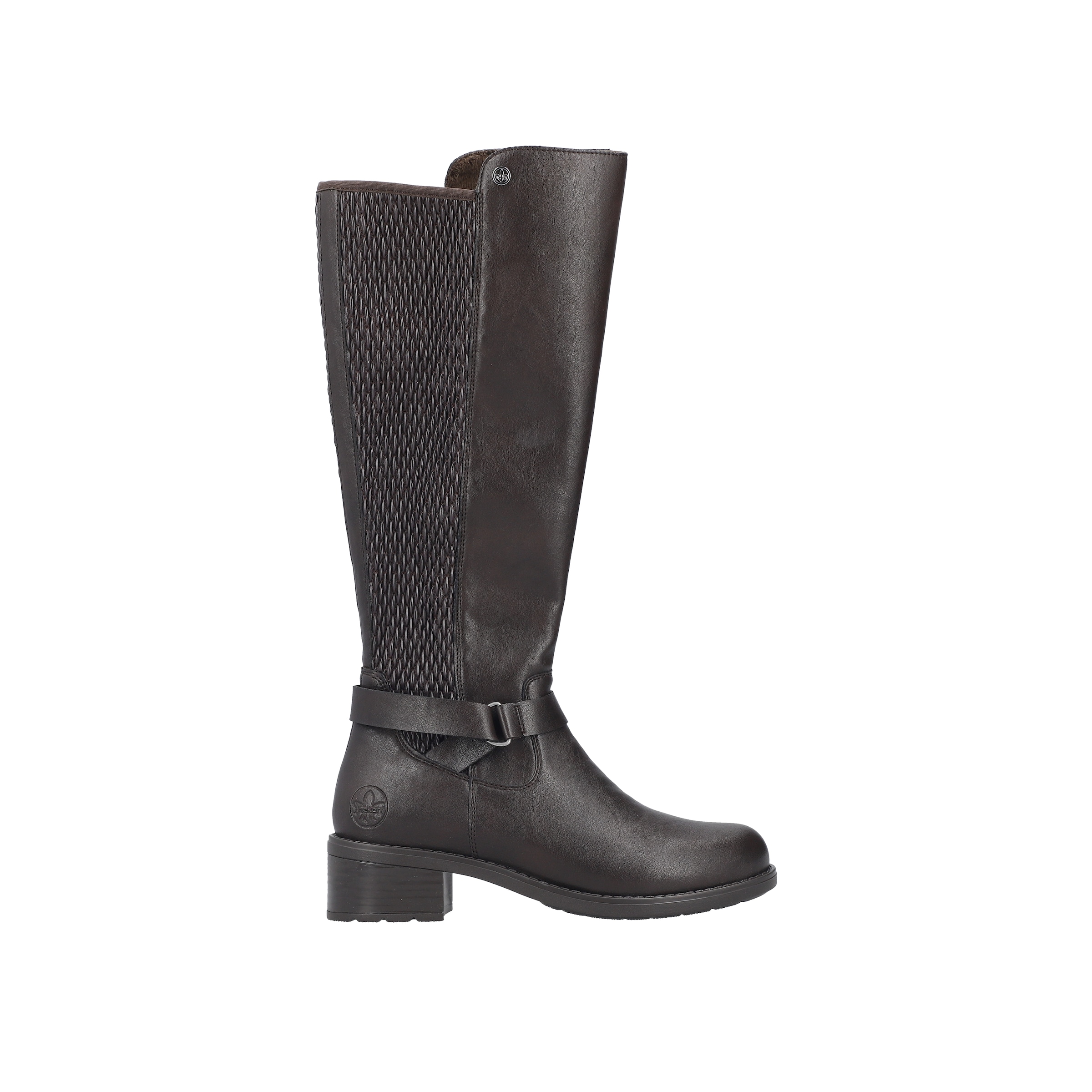 Rieker Stiefel  Langschaftstiefel mit Stretch und Innenreißverschluss