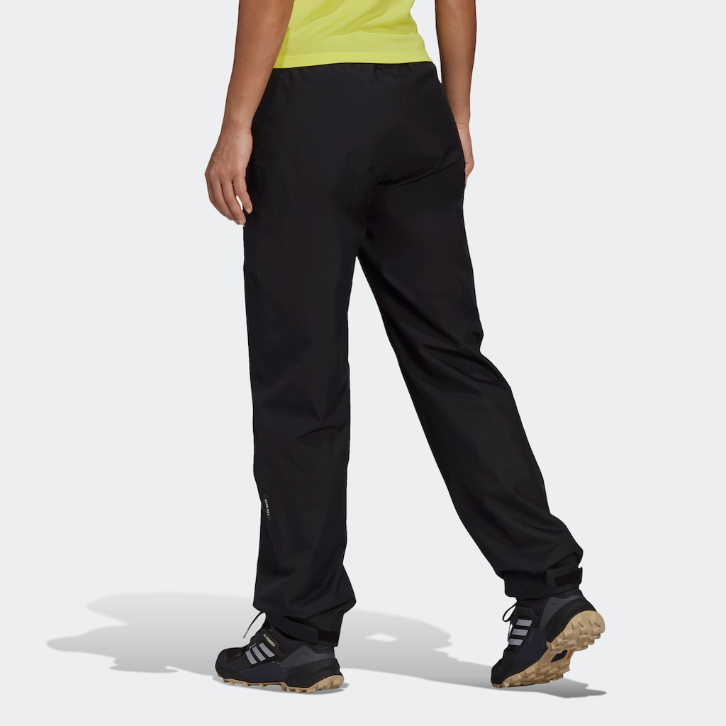 adidas TERREX Outdoorhose »TERREX MULTI RAIN.RDY PRIMEGREEN 2LAYER REGENHOSE«, (1 tlg.)