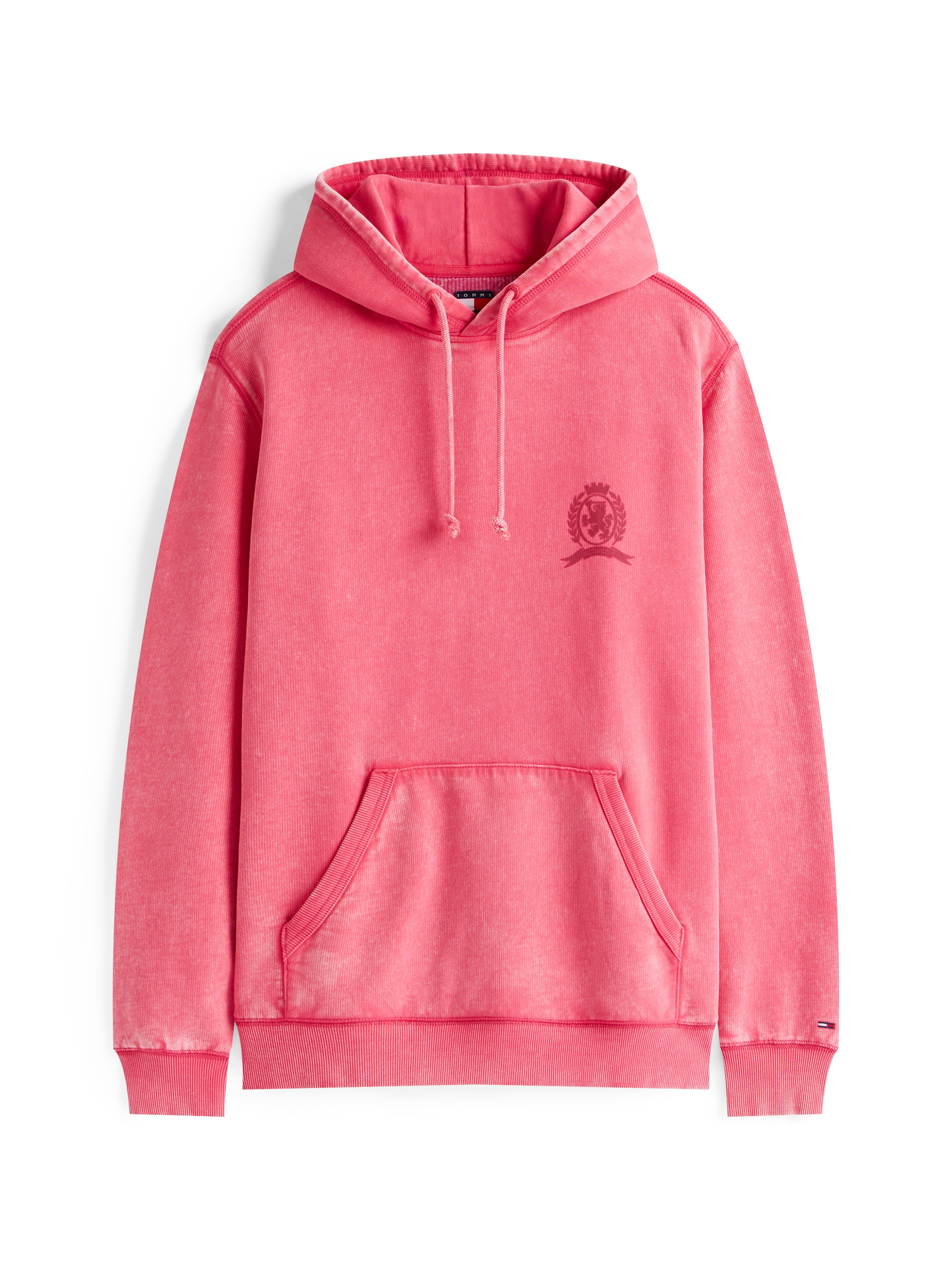 Tommy Jeans Hoodie »TJM WASHED CREST PLAY«, regular fit, Sweatshirt, Rückenprint