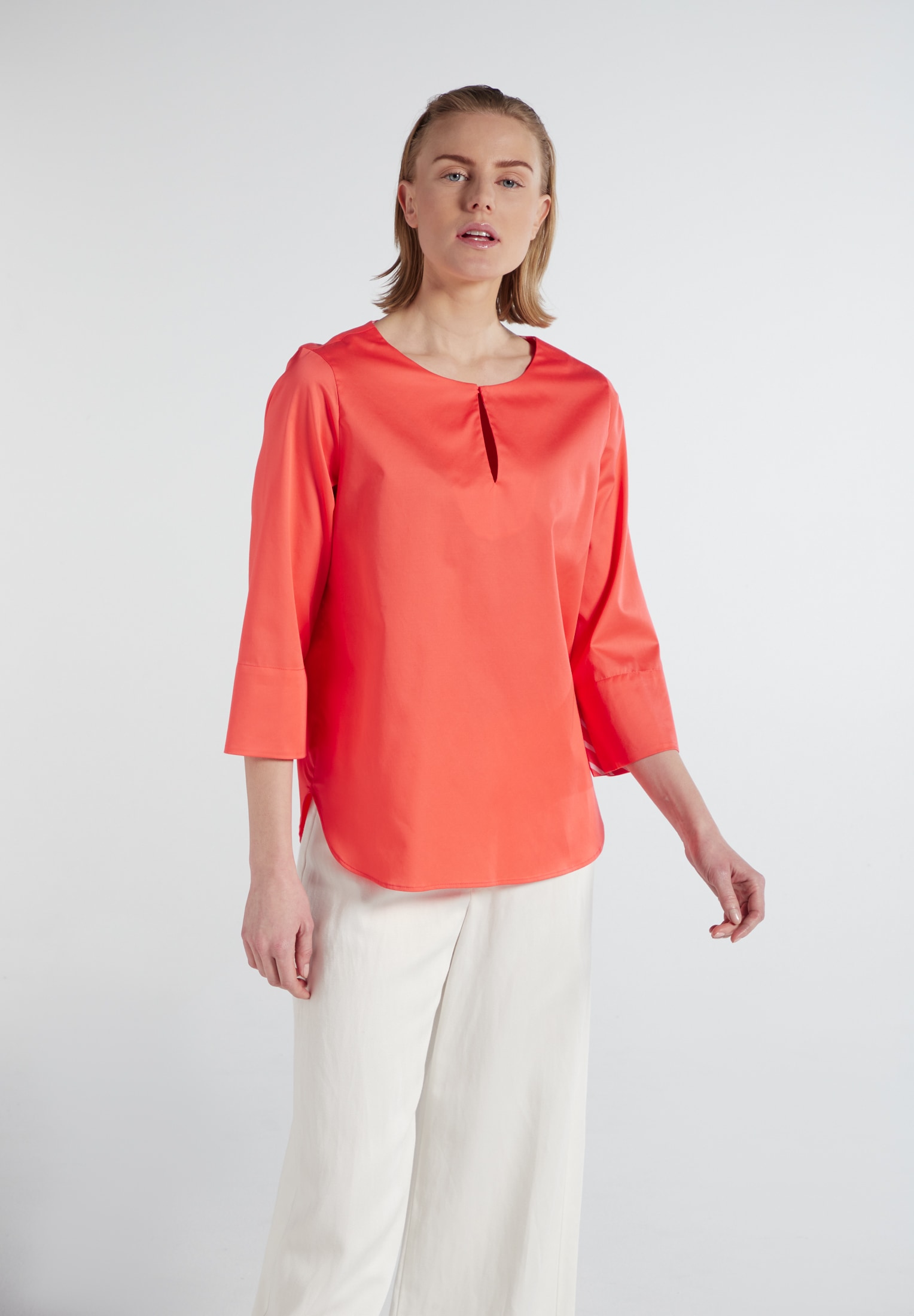 Eterna Shirtbluse »LOOSE FIT« EASY IRON (bügelleicht)