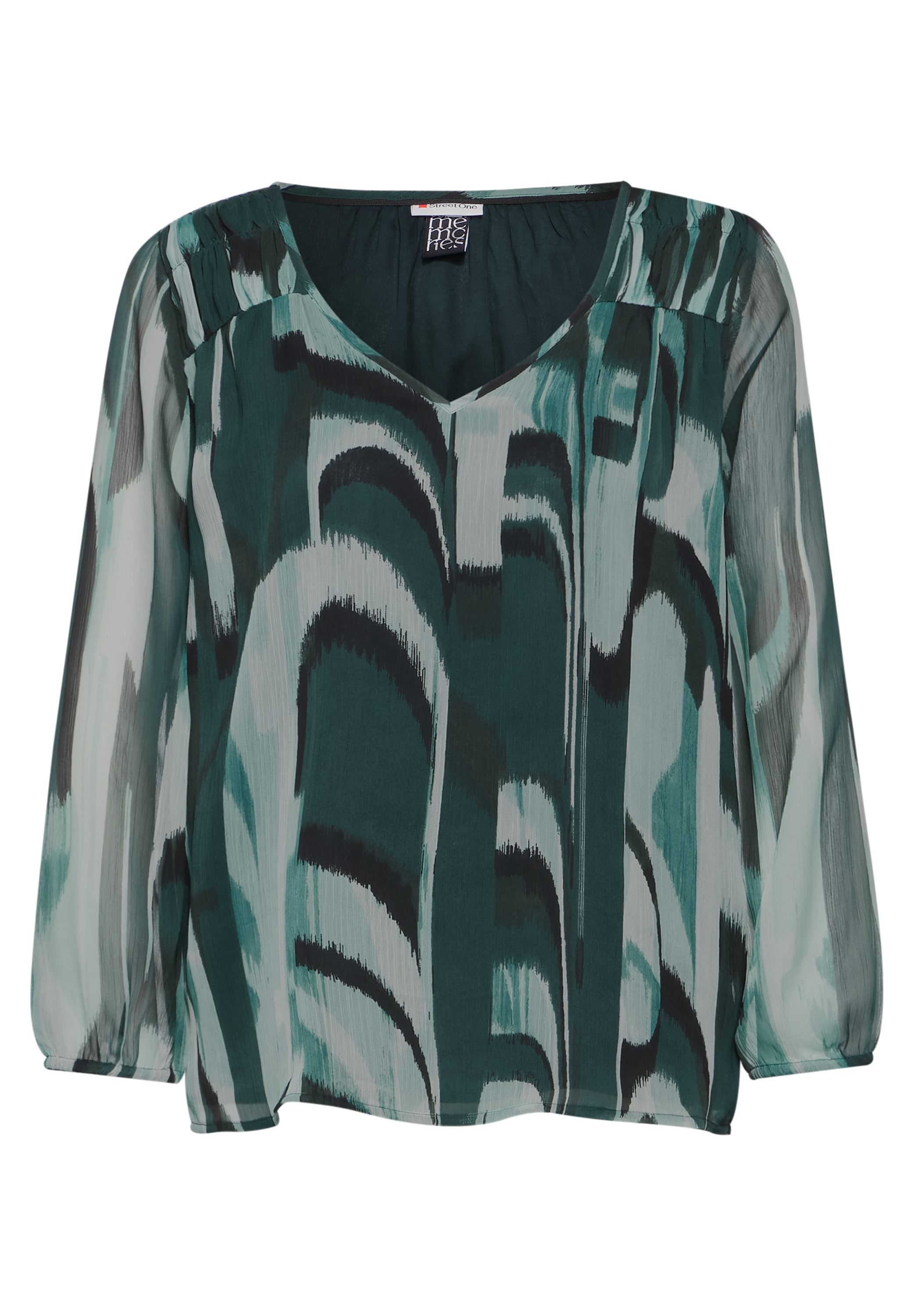 STREET ONE Chiffonbluse, mit All-Over Print