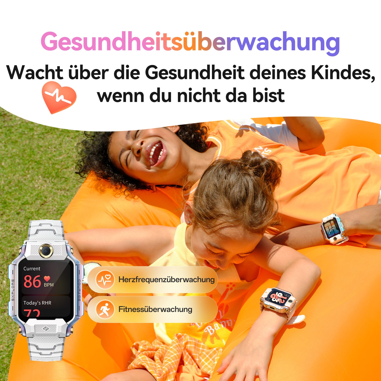 Imoo Smartwatch »Watch Phone X10« (4,06 cm / 1,6 ″) CaremeOS