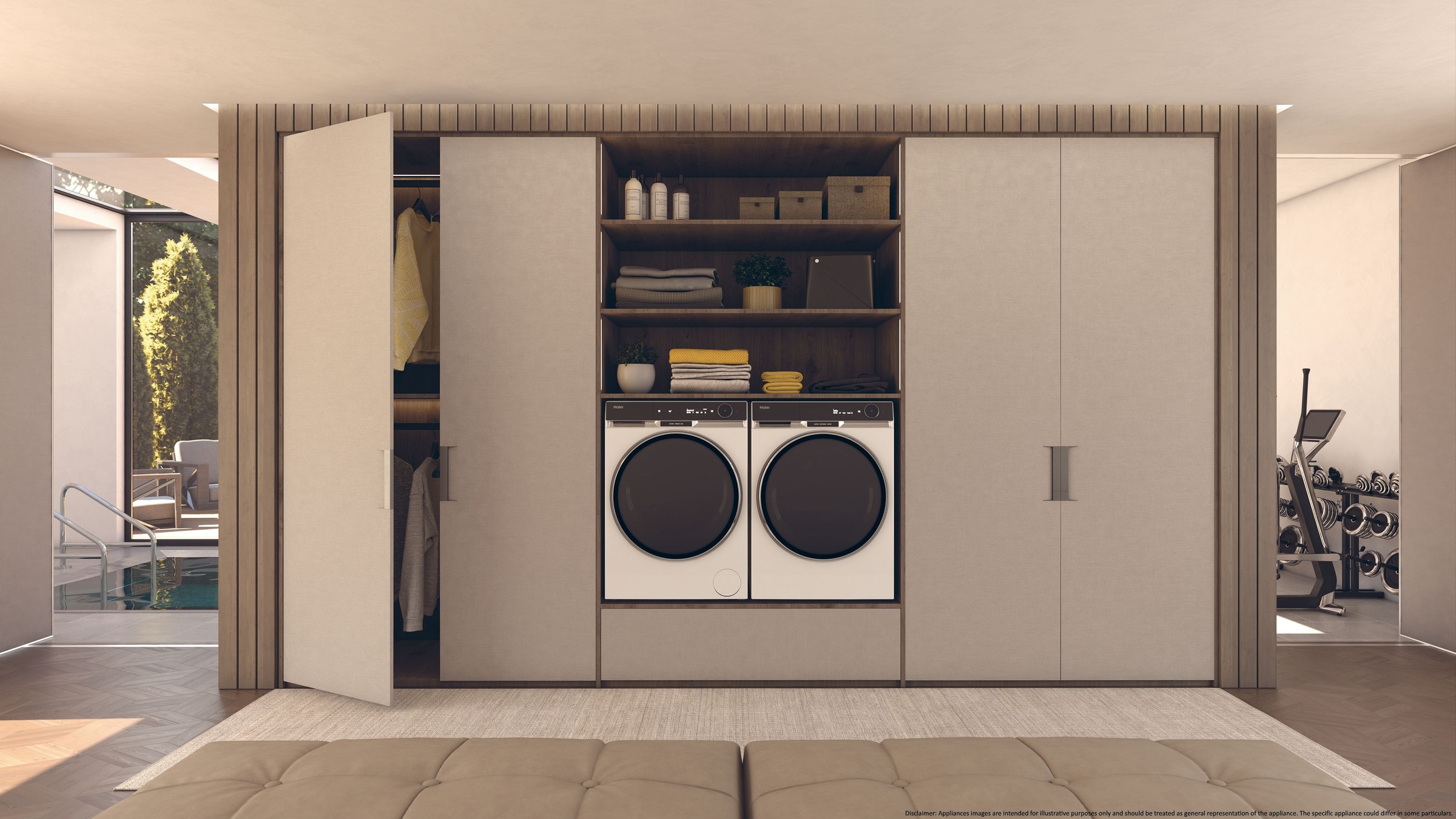 Haier Waschmaschine X SERIE 11 »HW110-BD14397U1« 11 kg 1400 U/min UltraFresh: Hält die Wäsche bis zu 12 Std. frisch