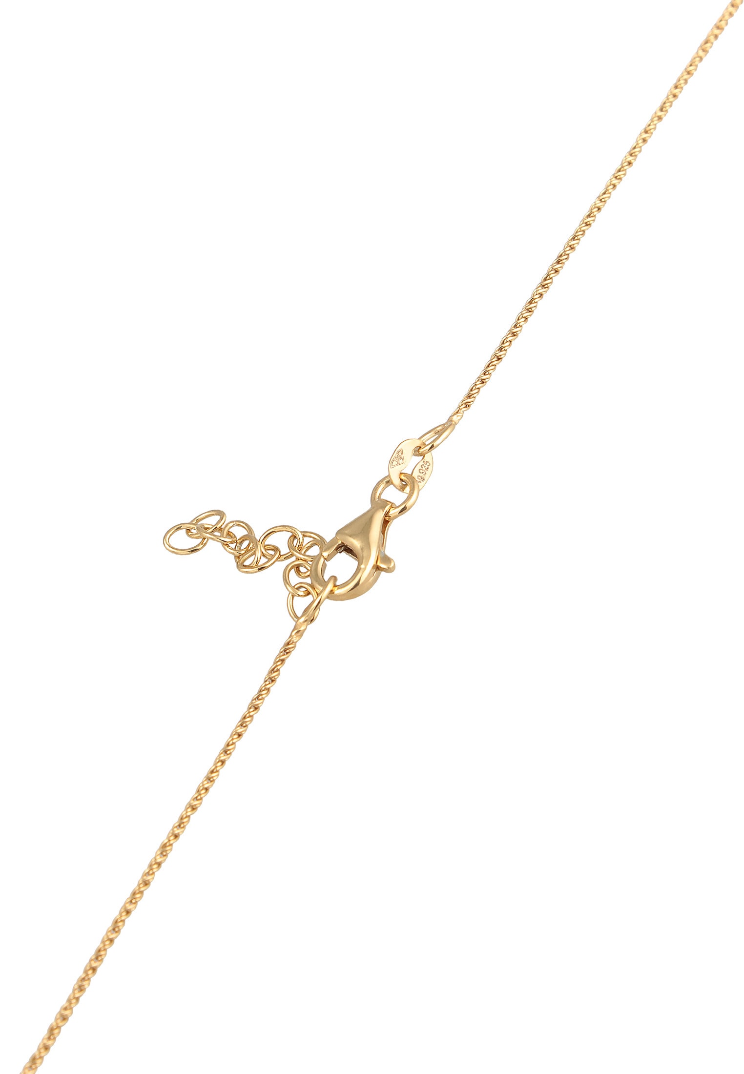 Elli Choker »Halskette Choker Kordelkette Gedreht Fein 925 Silber«