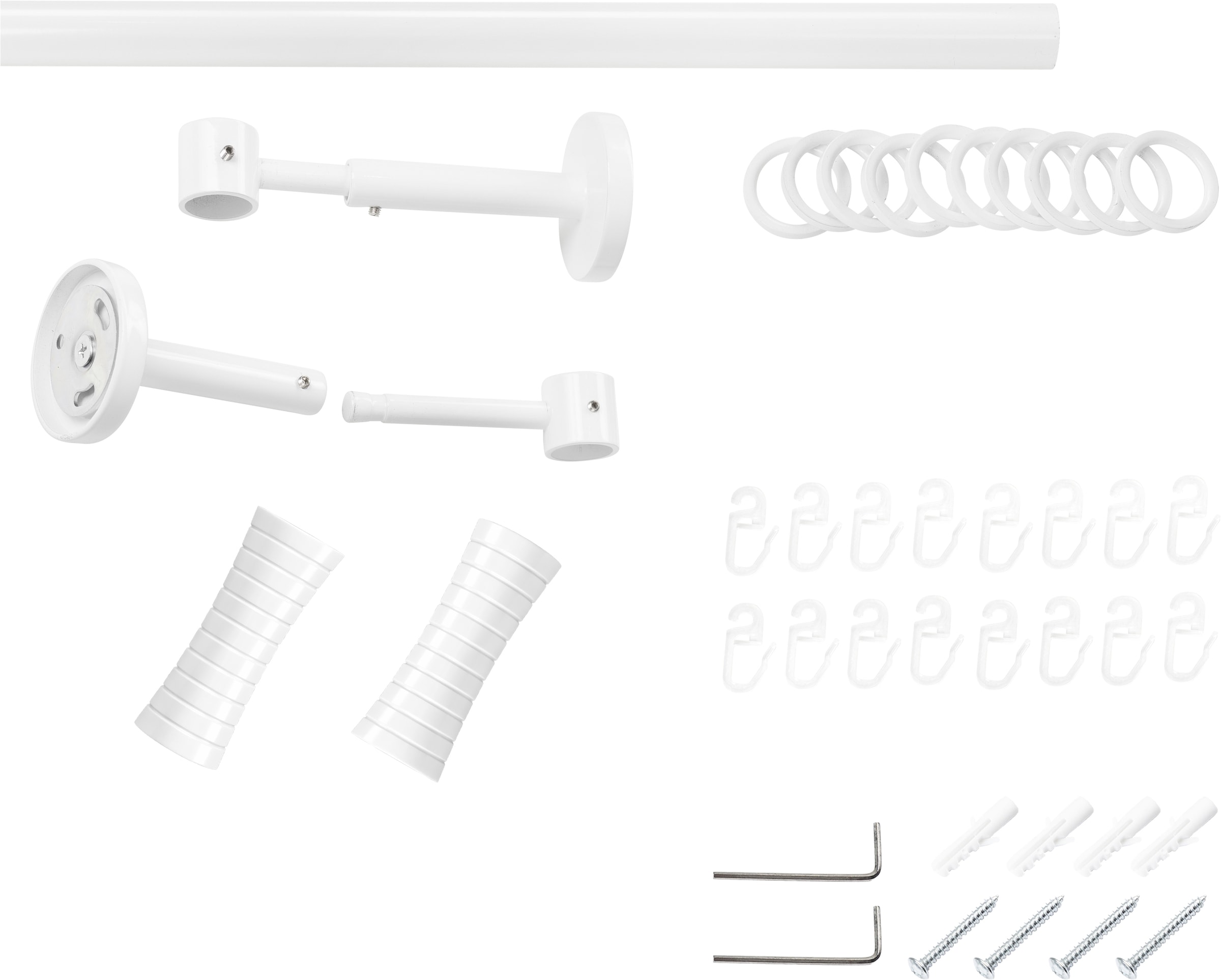 SN DECO GROUP Gardinenstange Ø 19 mm Fixmaß;kürzbar