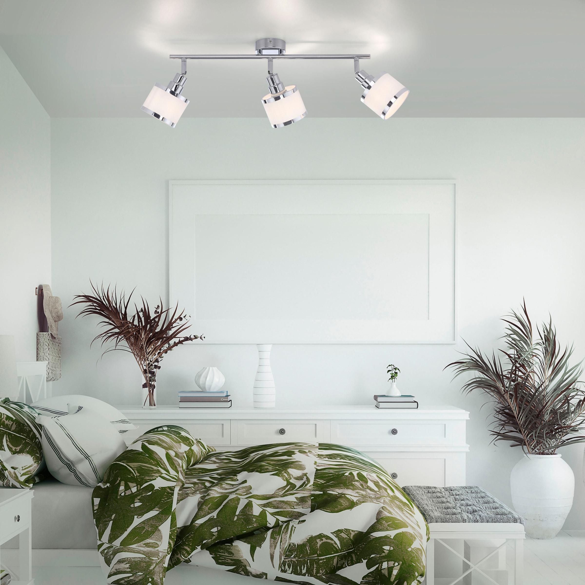 JUST LIGHT Deckenleuchte »ACCOR«, 3 flammig, Leuchtmittel E14 | ohne Leuchtmittel