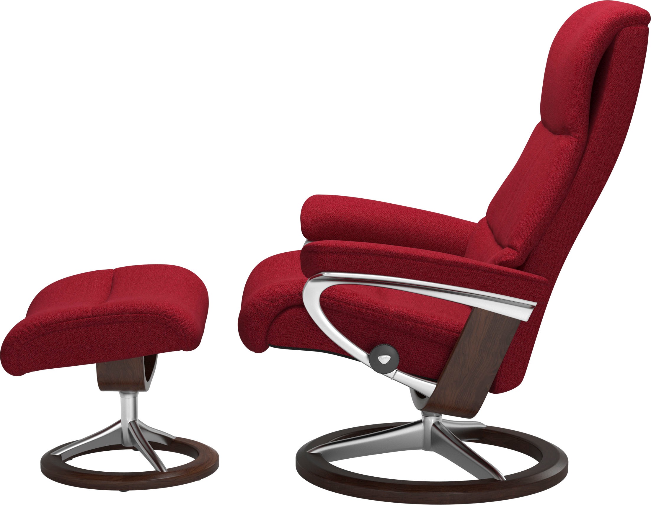 Stressless® Fußhocker »View«, mit Signature Base,Gestell Braun