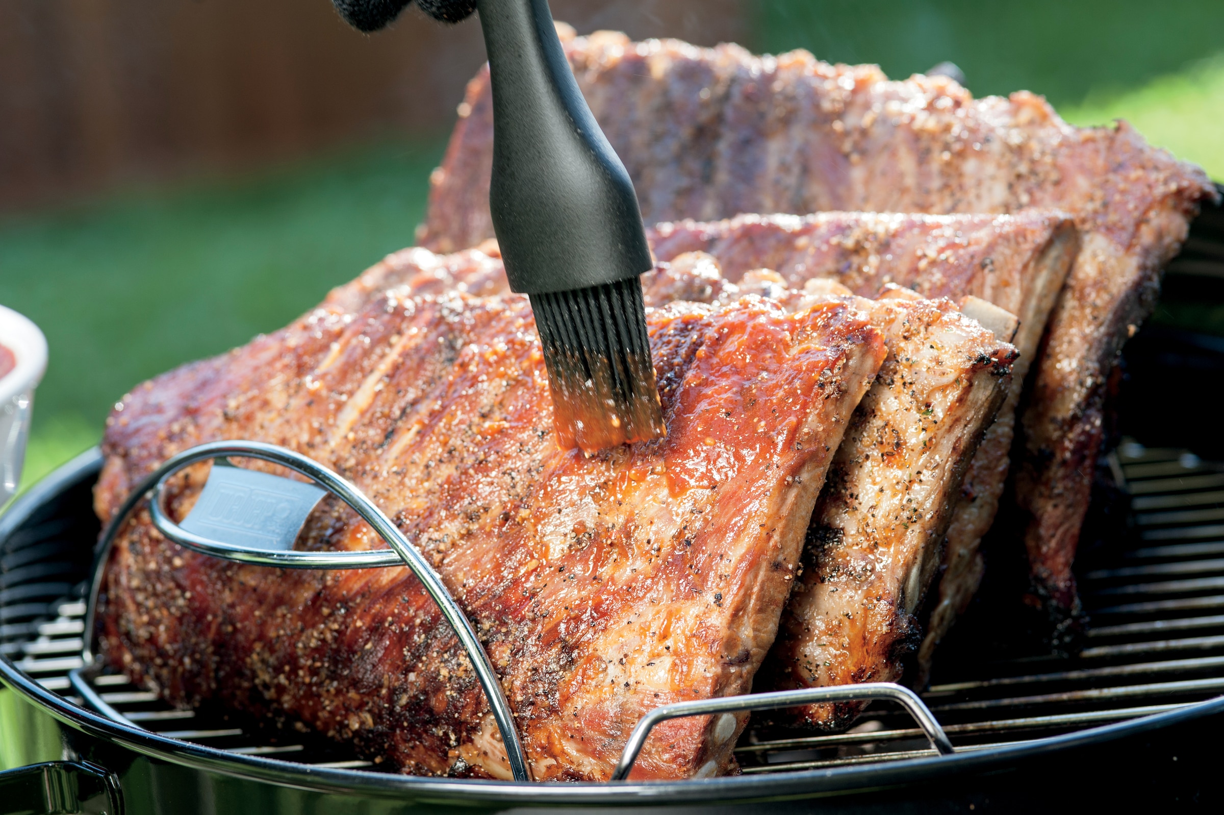 Weber Grillguthalter »Spare-Rib-Halter«, Edelstahl