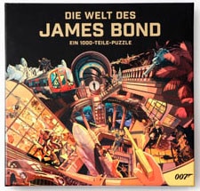 Puzzle »Die Welt des James Bond«, Made in Europe