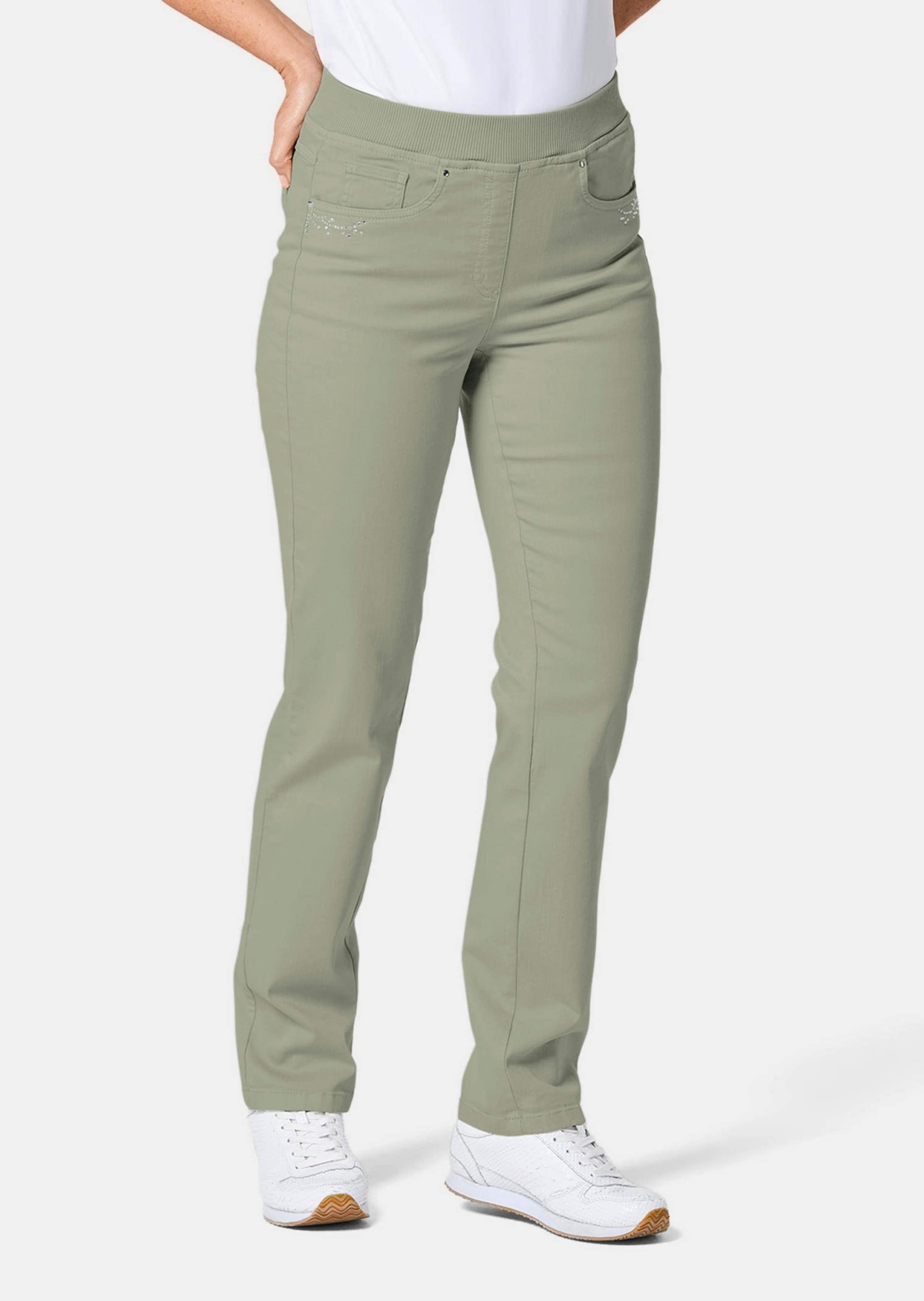 GOLDNER Regular-fit-Jeans »Jeansschlupfhose Louisa Jeansschlupfhose Louisa«