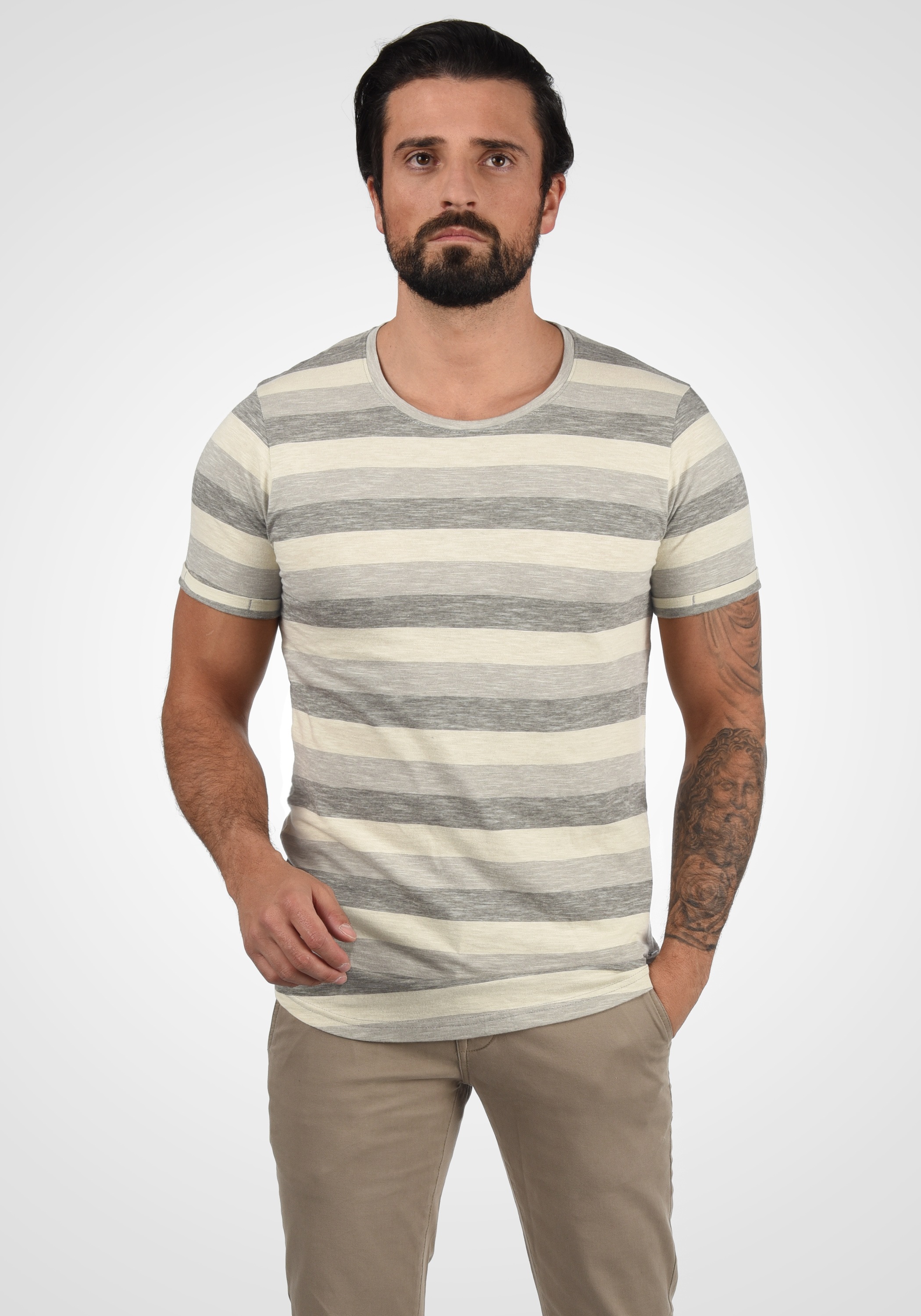 !Solid Rundhalsshirt »Rundhalsshirt SDThicco«