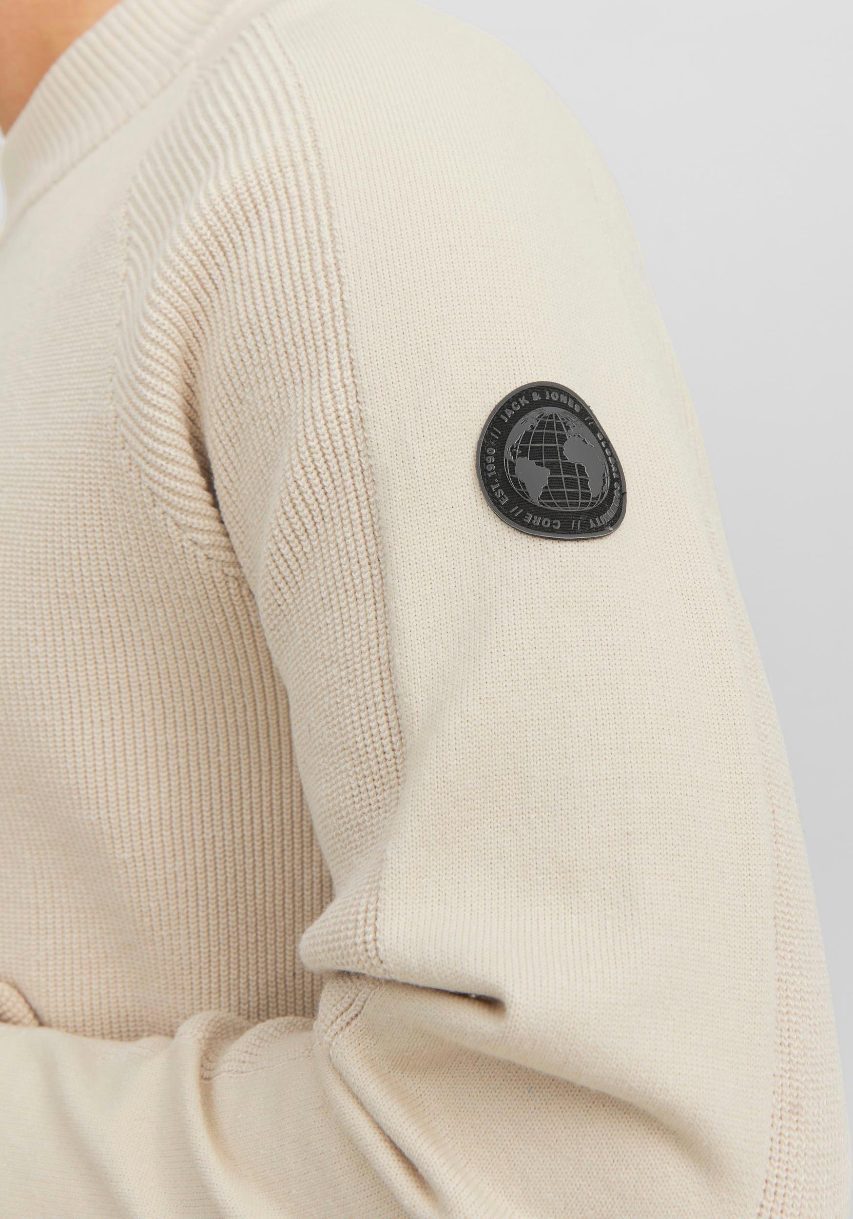 Jack & Jones Stehkragenpullover »JCOFILO KNIT MOCK NECK SN«