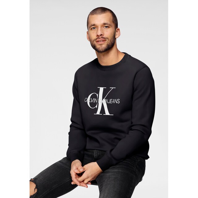 Calvin Klein Jeans Sweatshirt »ICONIC MONOGRAM CREWNECK« bestellen bei OTTO