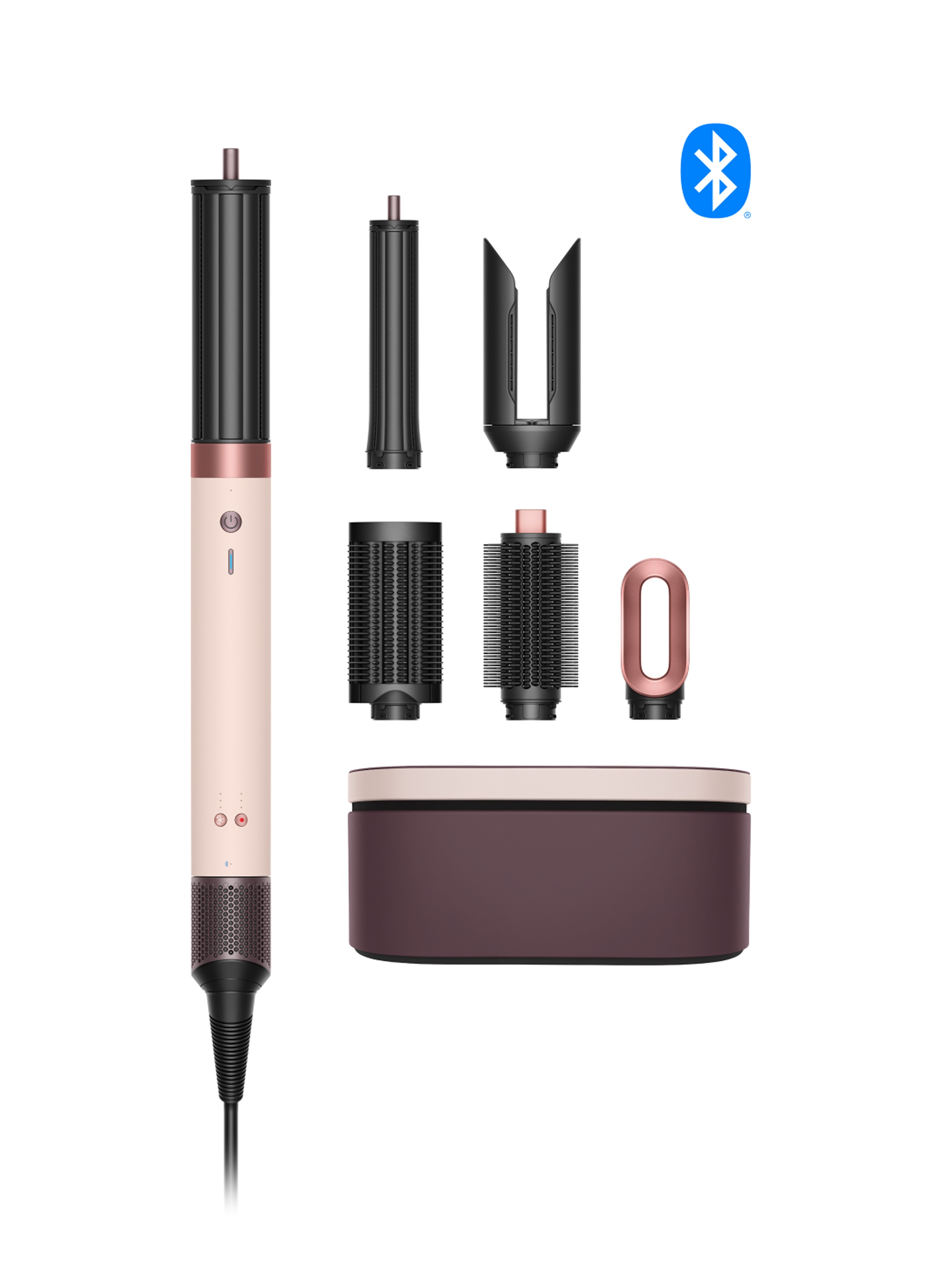 Dyson Multihaarstyler »Airwrap Co-anda2x (Ceramic Pink/Roségold)« 6 Aufsätze