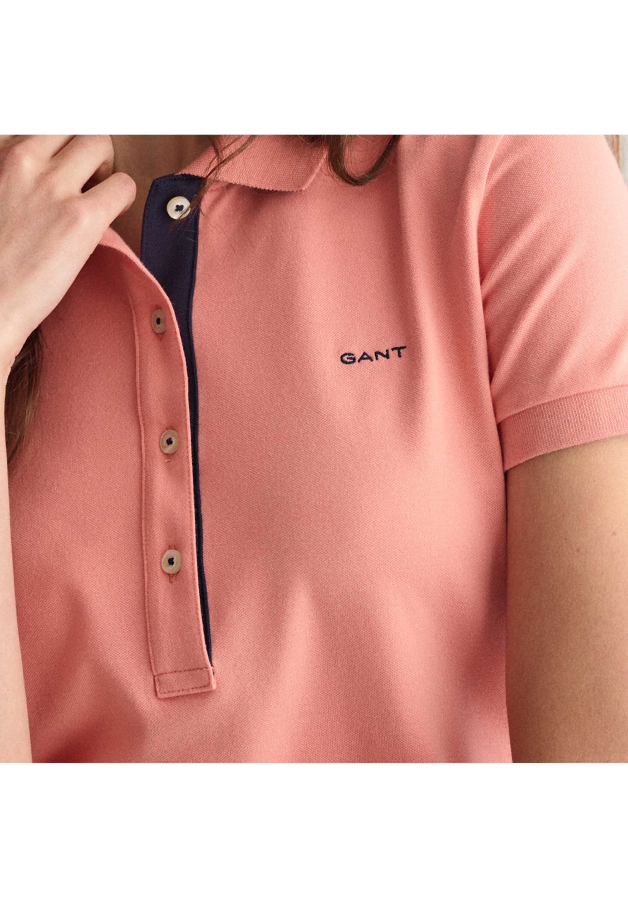 Gant Poloshirt »Poloshirt CONTRAST COLLAR PIQUE POLO 1er Pack«