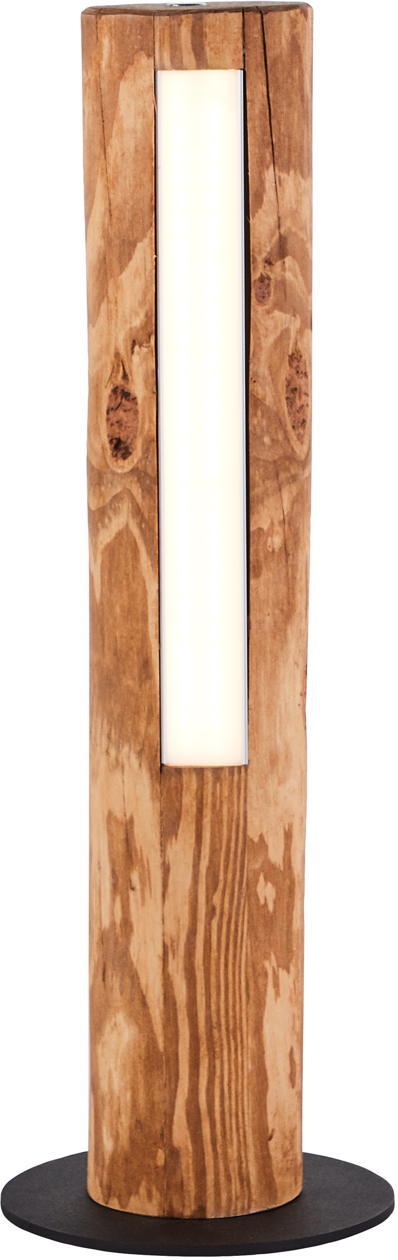 Brilliant LED Tischleuchte »Odun«, 1 flammig, Leuchtmittel LED-Modul | LED fest integriert, 46 cm Höhe, Touchdimmer, 800 lm, warmweiß, Holz/Metall, kiefer gebeizt