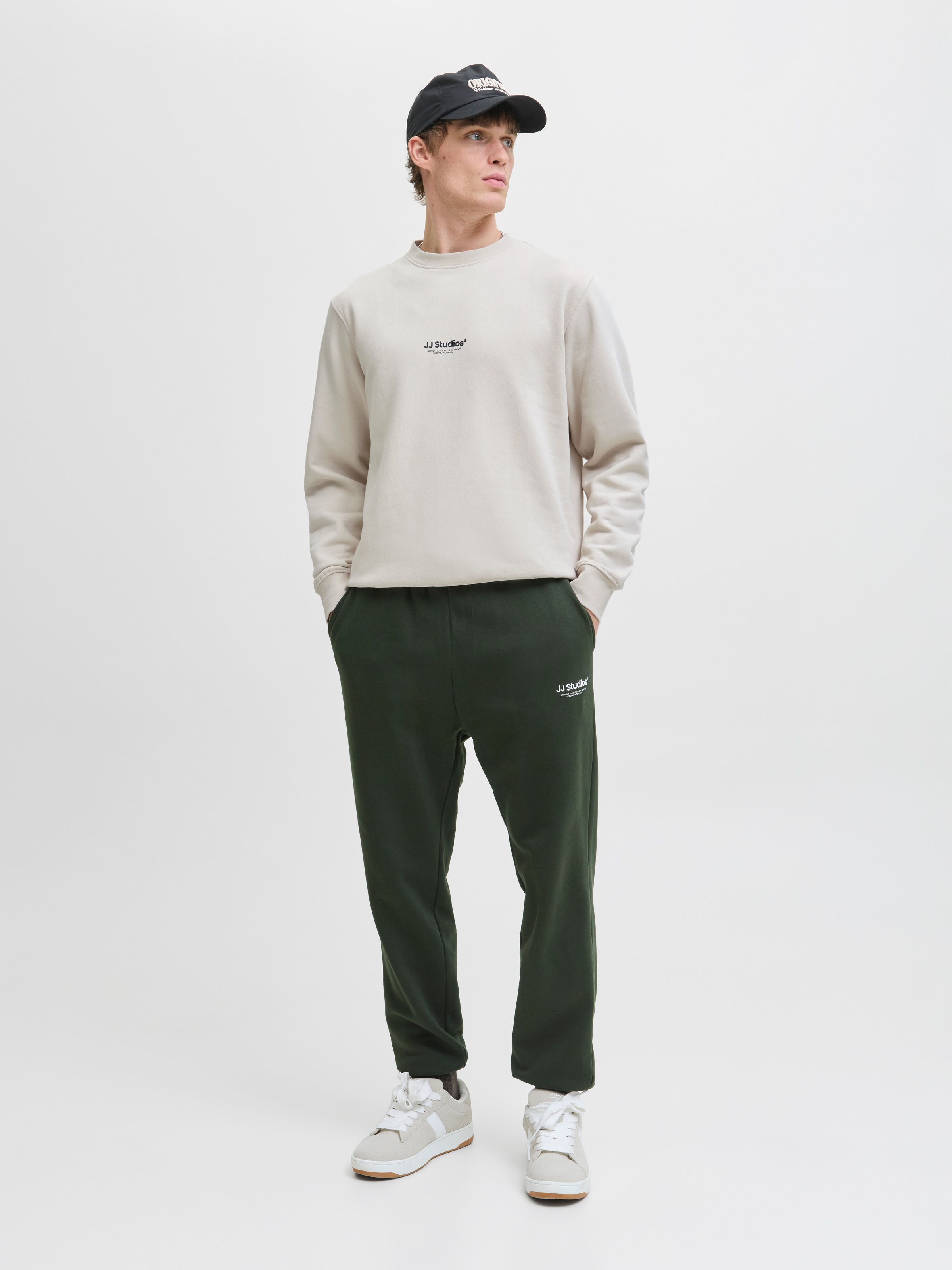 Jack & Jones Sweatshirt »JJESOHO SWEAT CREW NECK NOOS«, mit stylischem Print