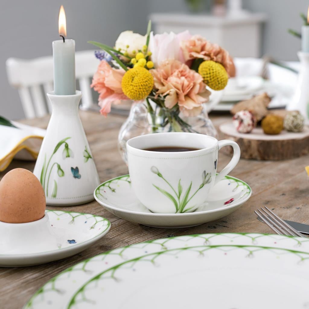 Villeroy & Boch Geschirr-Set »Frühstücks-Set Colourful Spring 12er Set bunt« Spülmaschinengeeignet, Mikrowellengeeignet